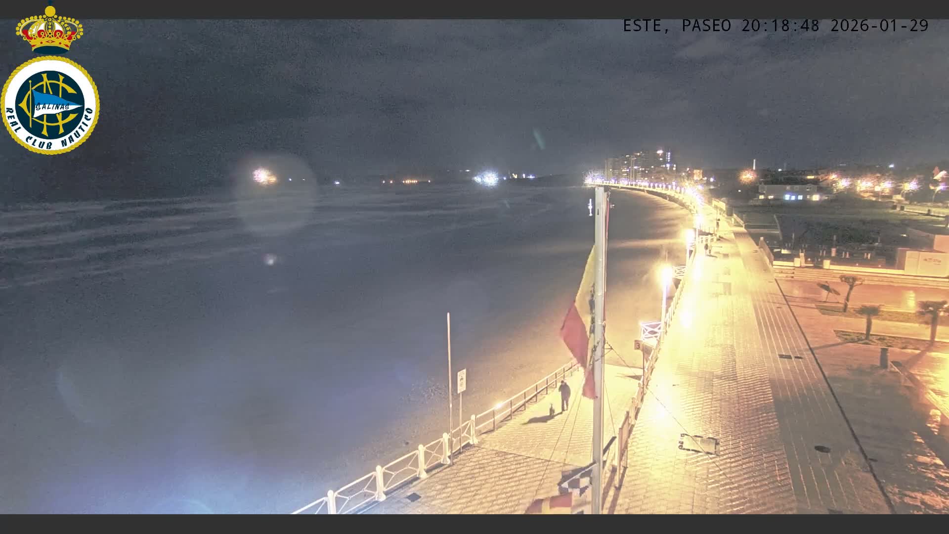 East Playa de Salinas Beach Live Cam - Avilés, Asturias, Spain
