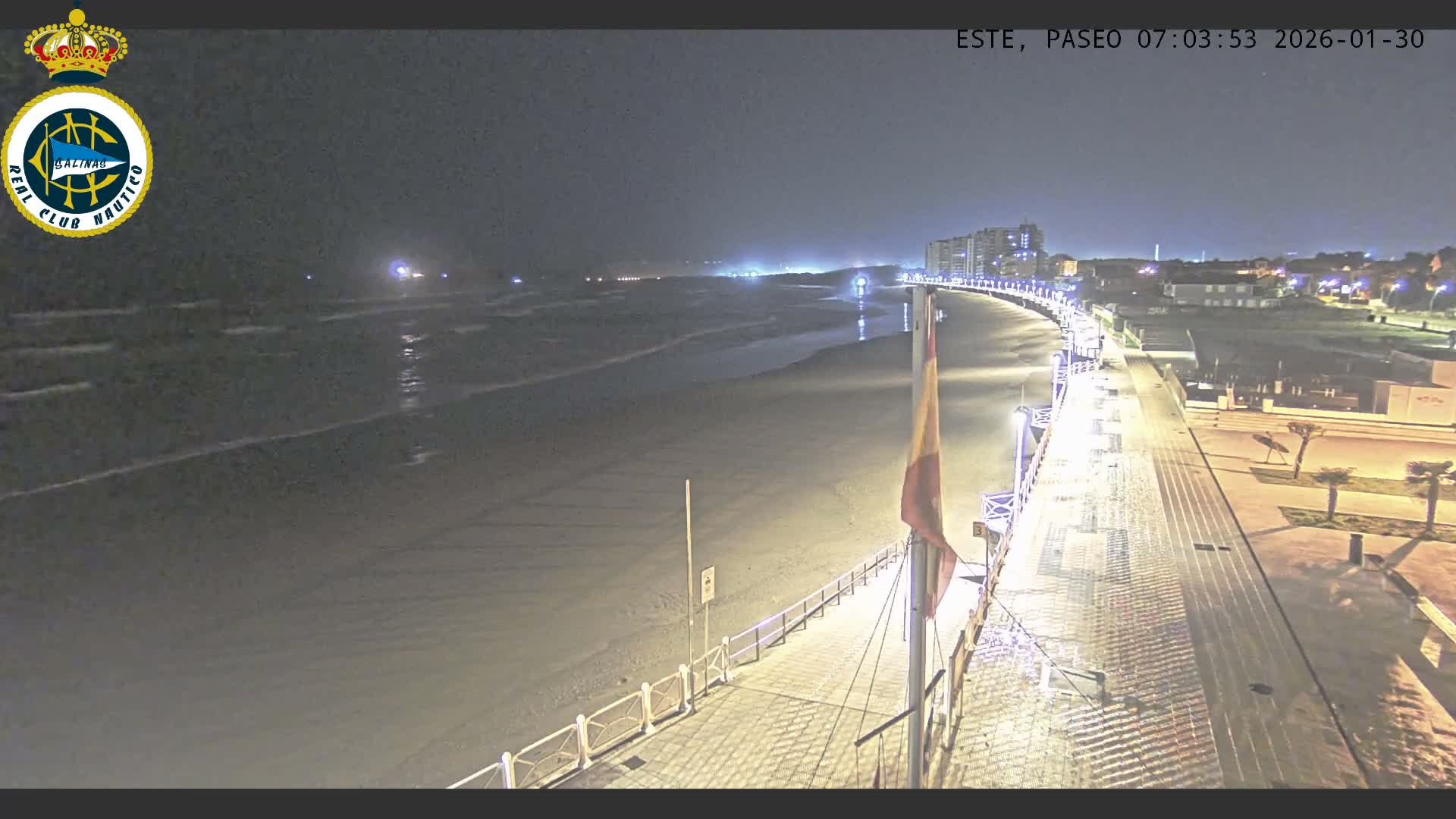 East Playa de Salinas Beach Live Cam - Avilés, Asturias, Spain