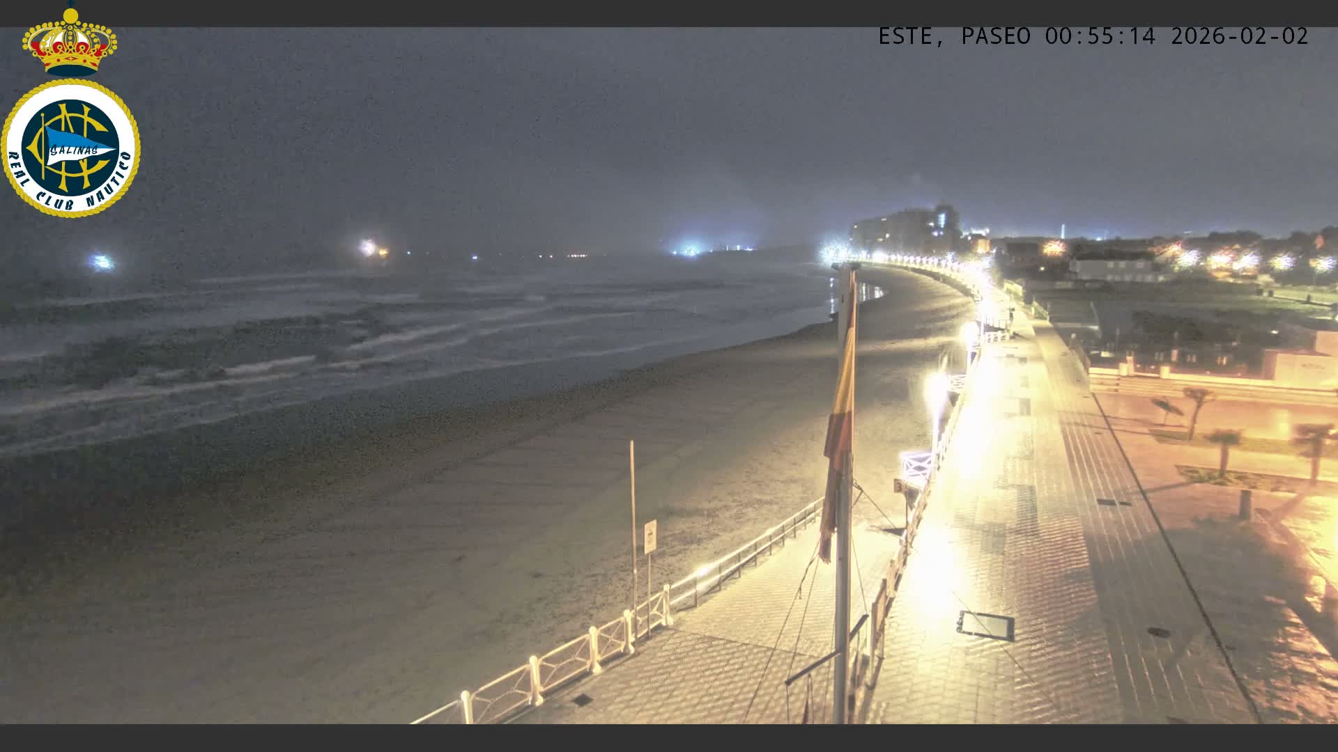 East Playa de Salinas Beach Live Cam - Avilés, Asturias, Spain