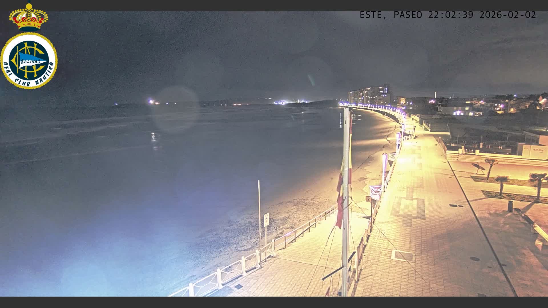 East Playa de Salinas Beach Live Cam - Avilés, Asturias, Spain