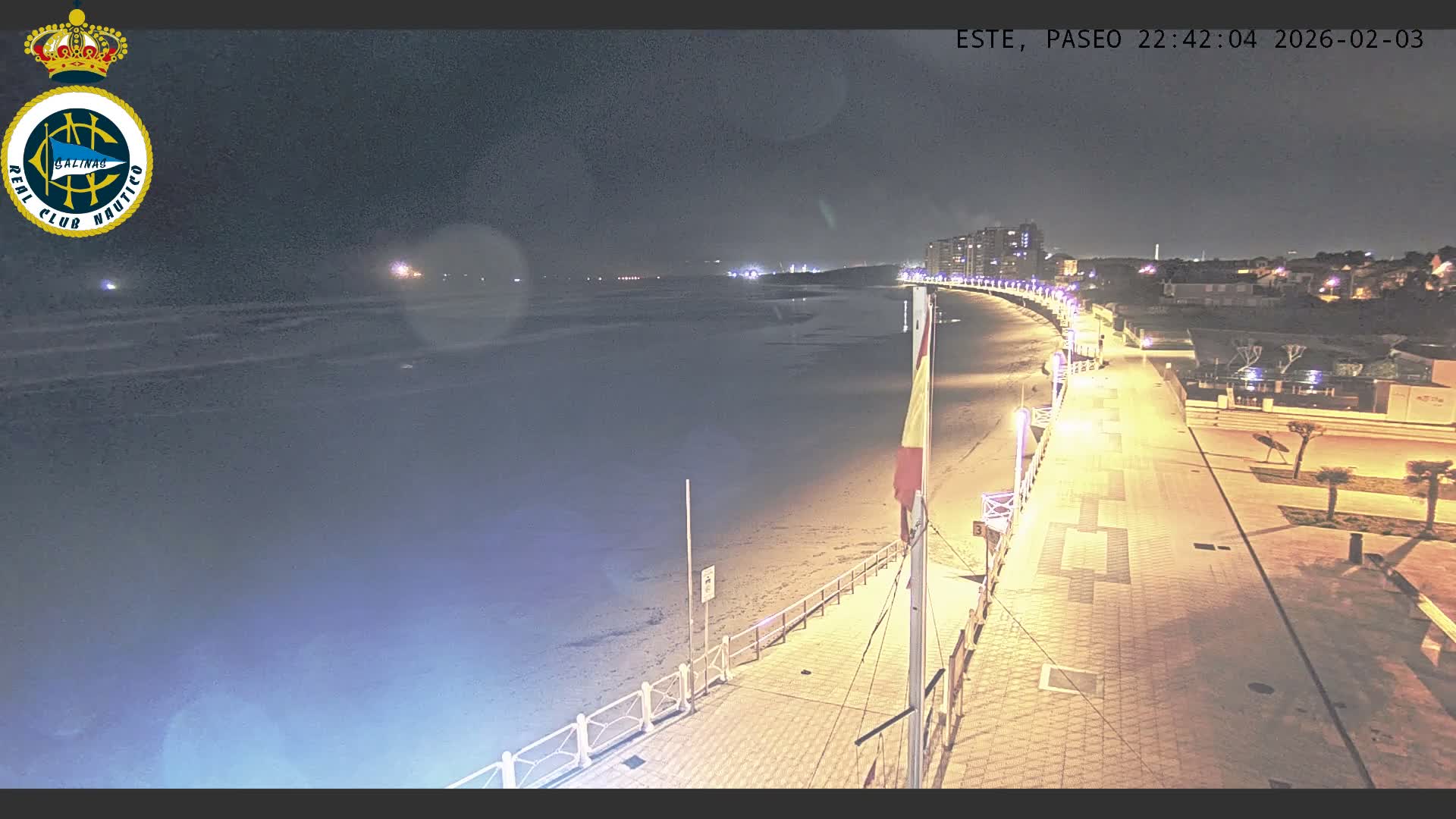 East Playa de Salinas Beach Live Cam - Avilés, Asturias, Spain