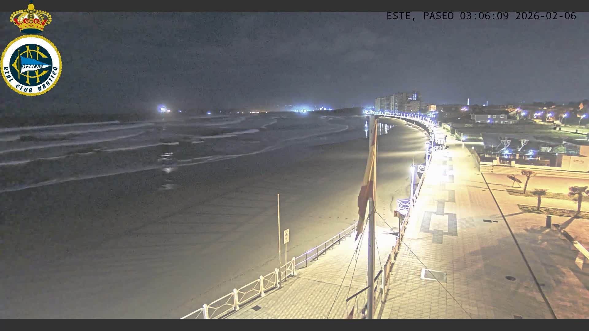 East Playa de Salinas Beach Live Cam - Avilés, Asturias, Spain