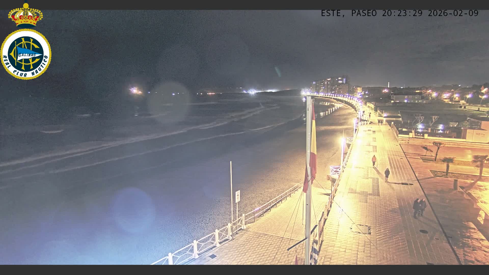 East Playa de Salinas Beach Live Cam - Avilés, Asturias, Spain