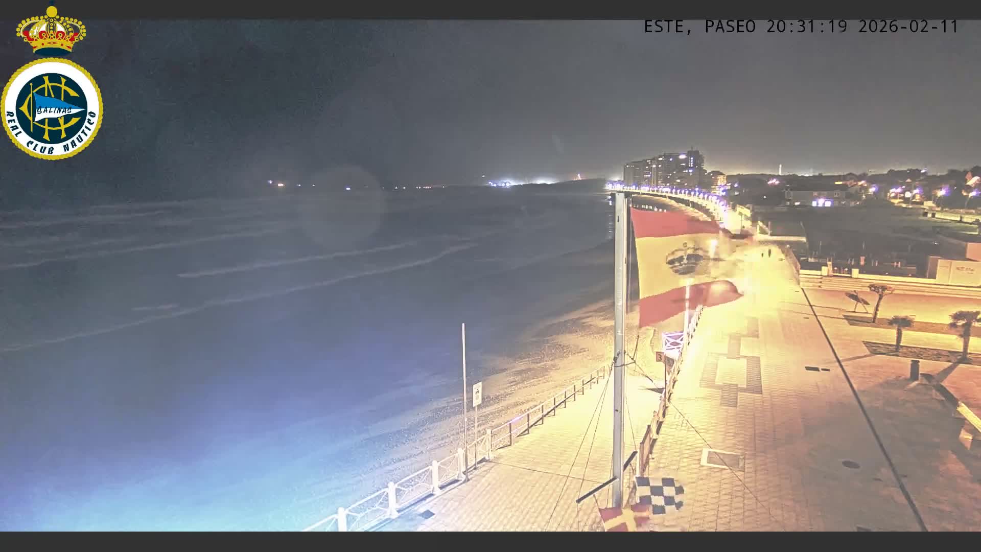 East Playa de Salinas Beach Live Cam - Avilés, Asturias, Spain