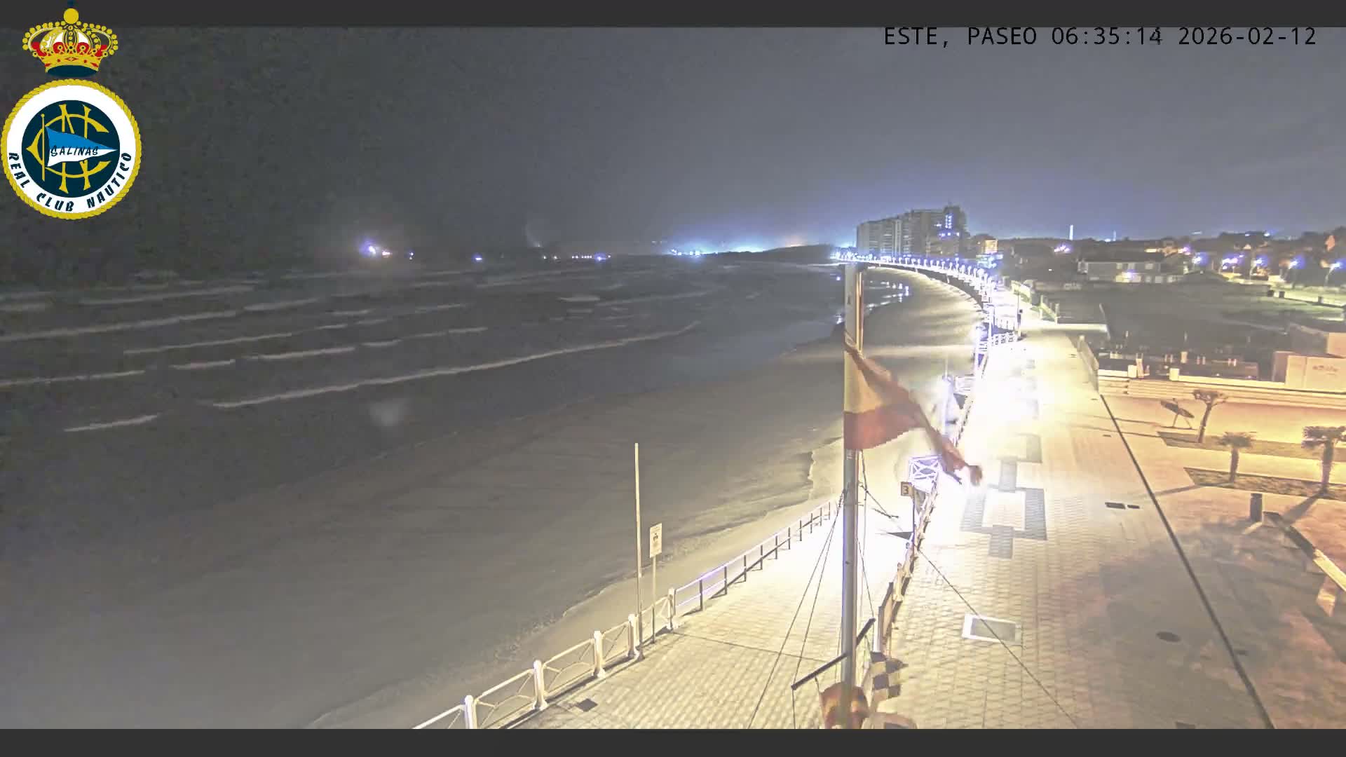 East Playa de Salinas Beach Live Cam - Avilés, Asturias, Spain