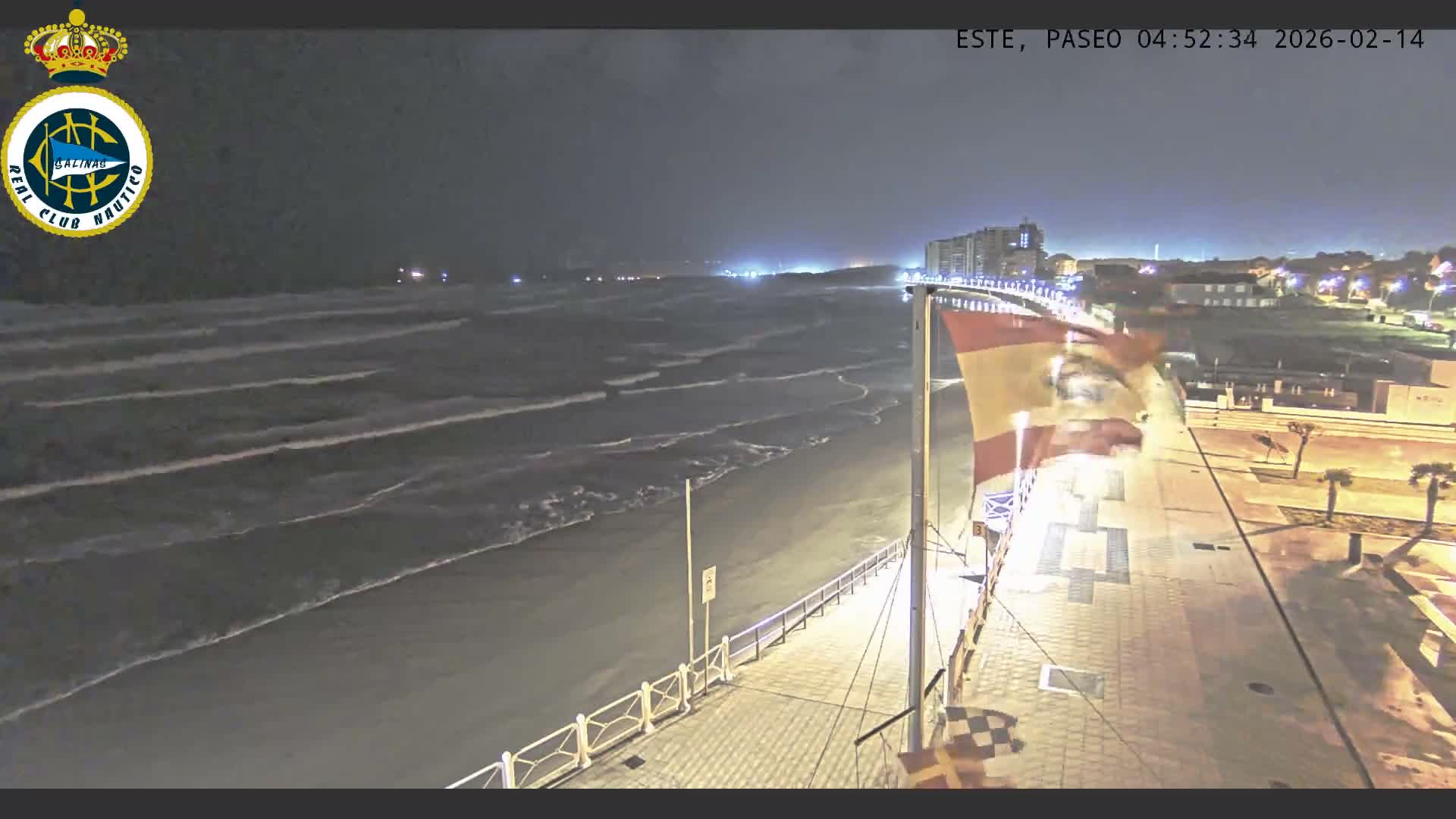 East Playa de Salinas Beach Live Cam - Avilés, Asturias, Spain