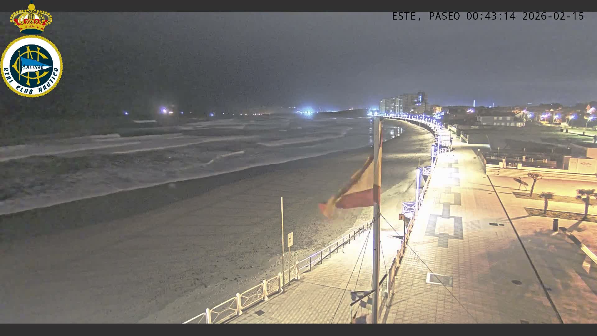 East Playa de Salinas Beach Live Cam - Avilés, Asturias, Spain