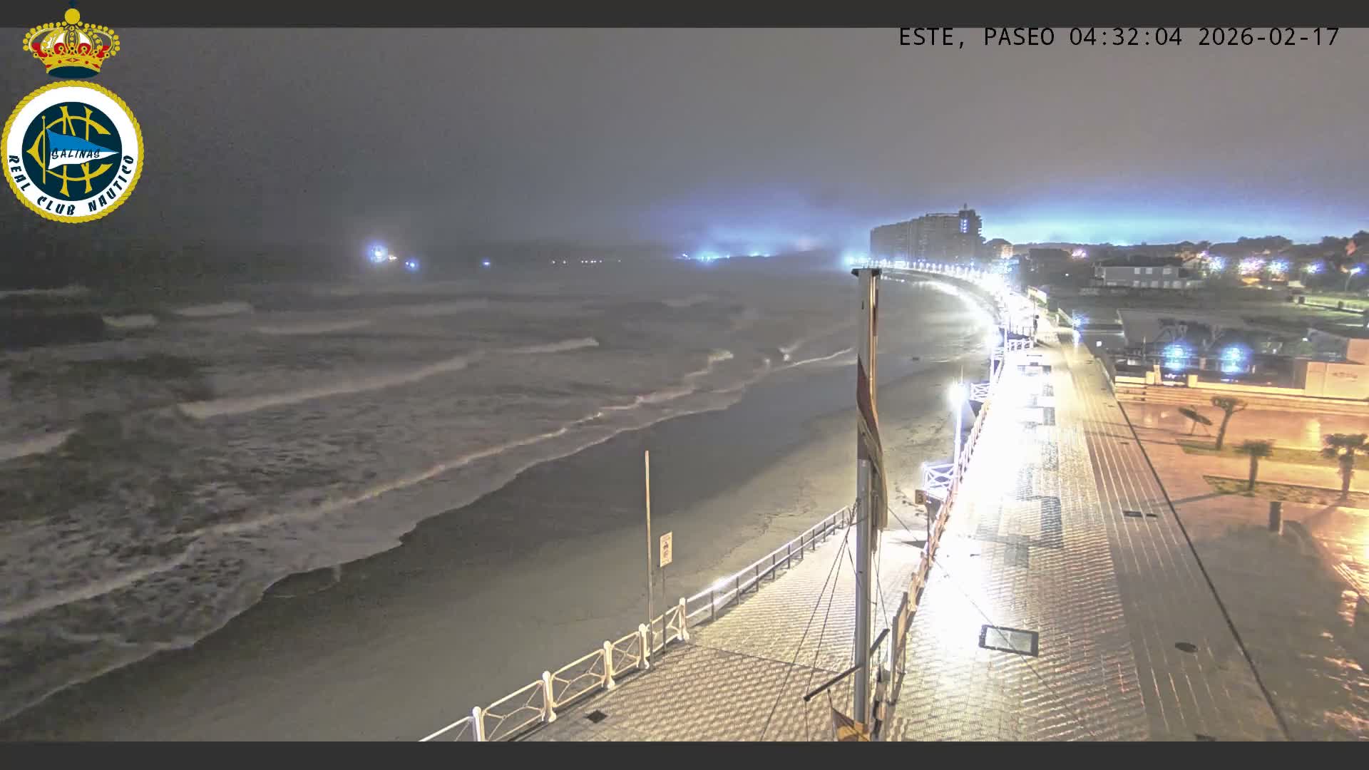 East Playa de Salinas Beach Live Cam - Avilés, Asturias, Spain