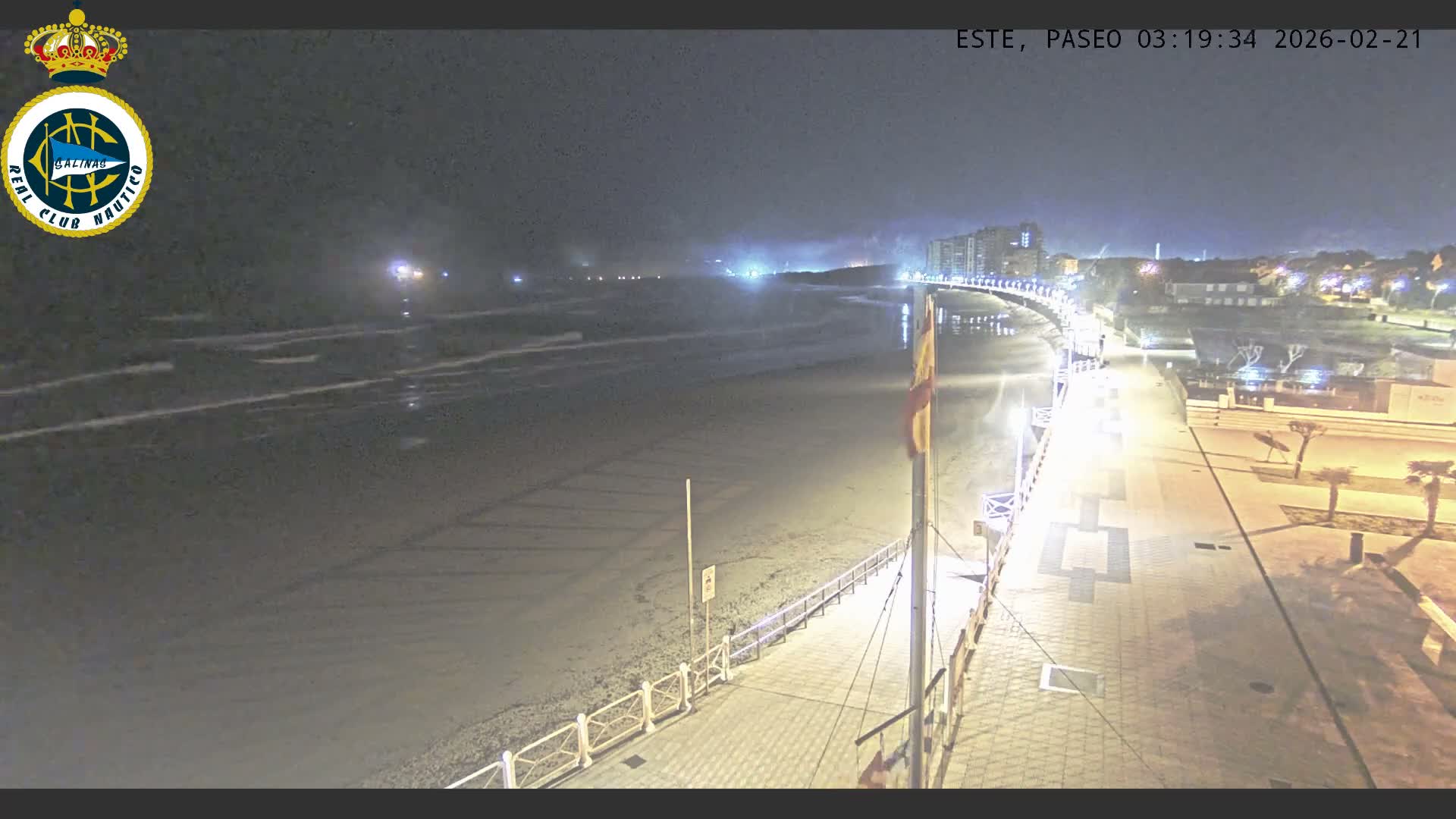 East Playa de Salinas Beach Live Cam - Avilés, Asturias, Spain