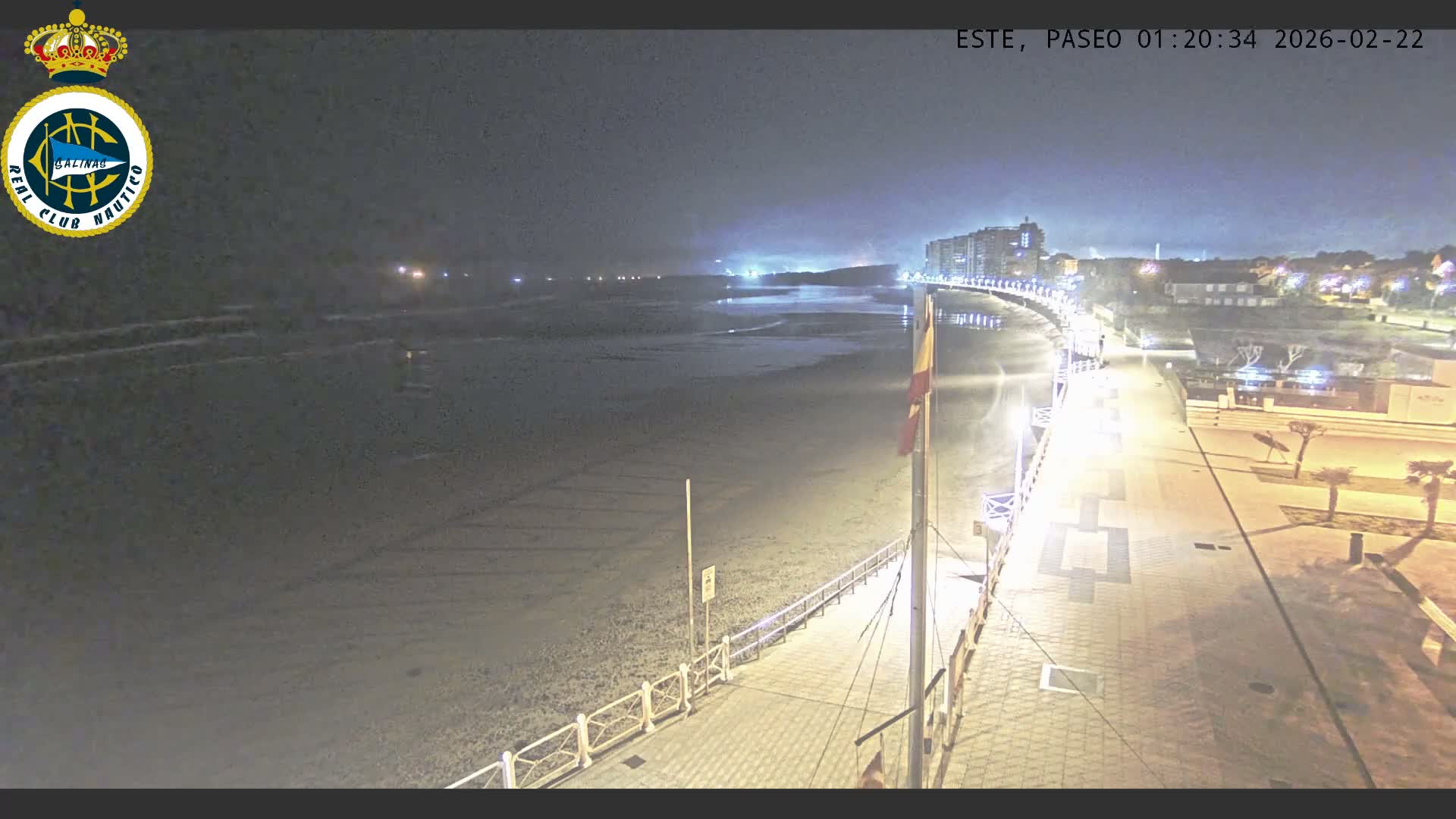 East Playa de Salinas Beach Live Cam - Avilés, Asturias, Spain