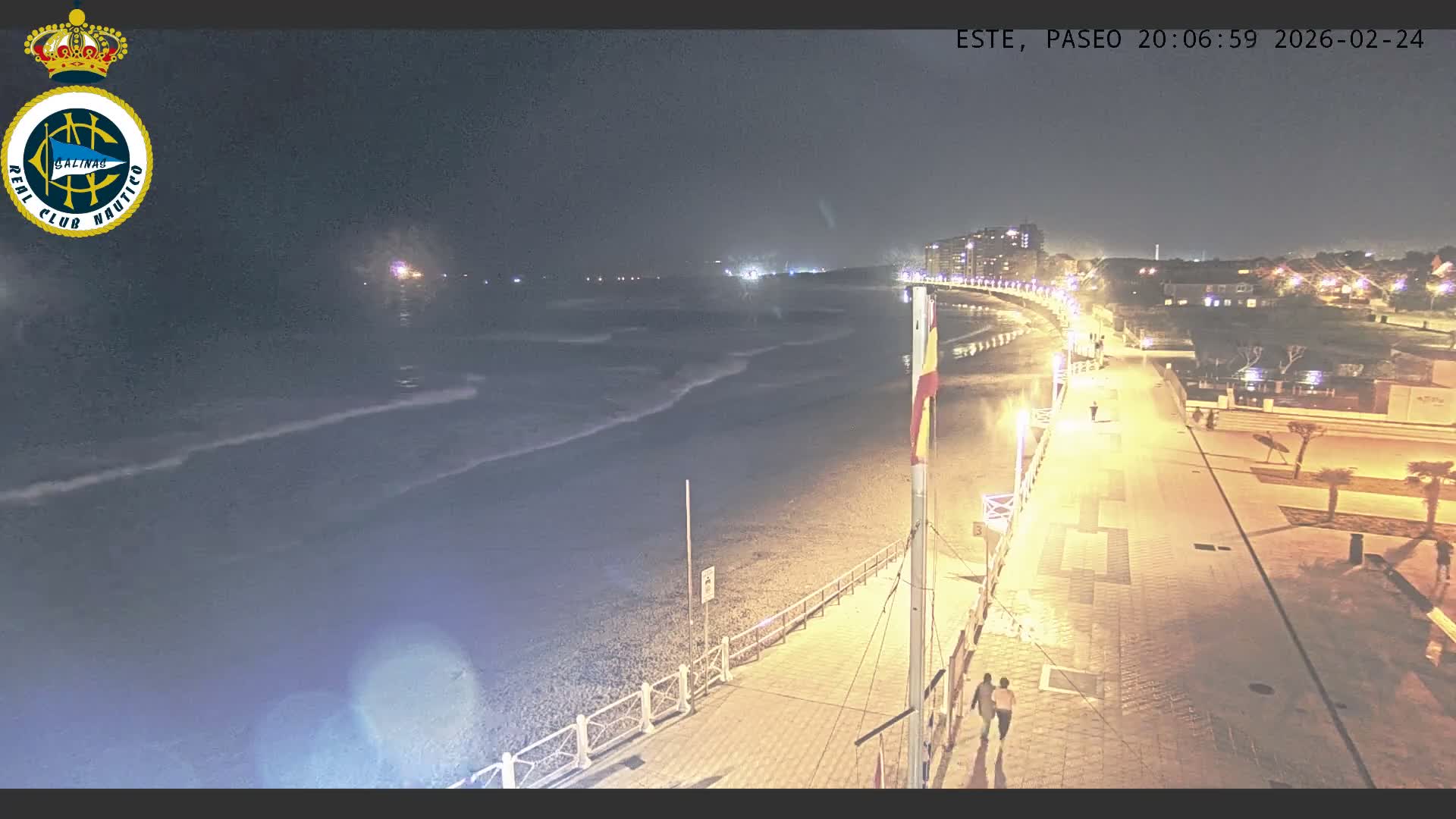 East Playa de Salinas Beach Live Cam - Avilés, Asturias, Spain