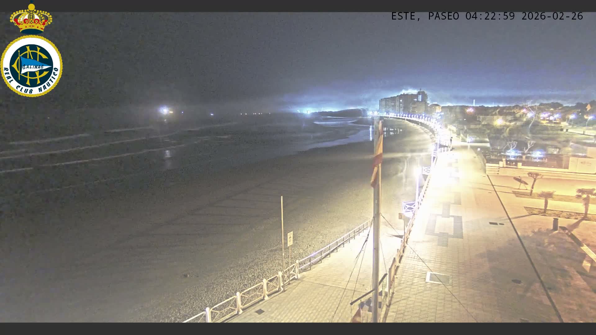East Playa de Salinas Beach Live Cam - Avilés, Asturias, Spain