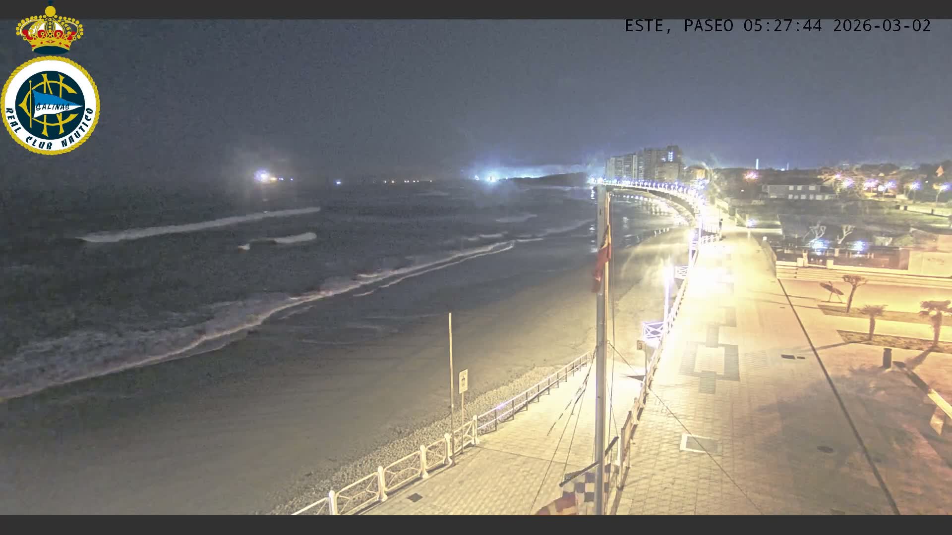 East Playa de Salinas Beach Live Cam - Avilés, Asturias, Spain