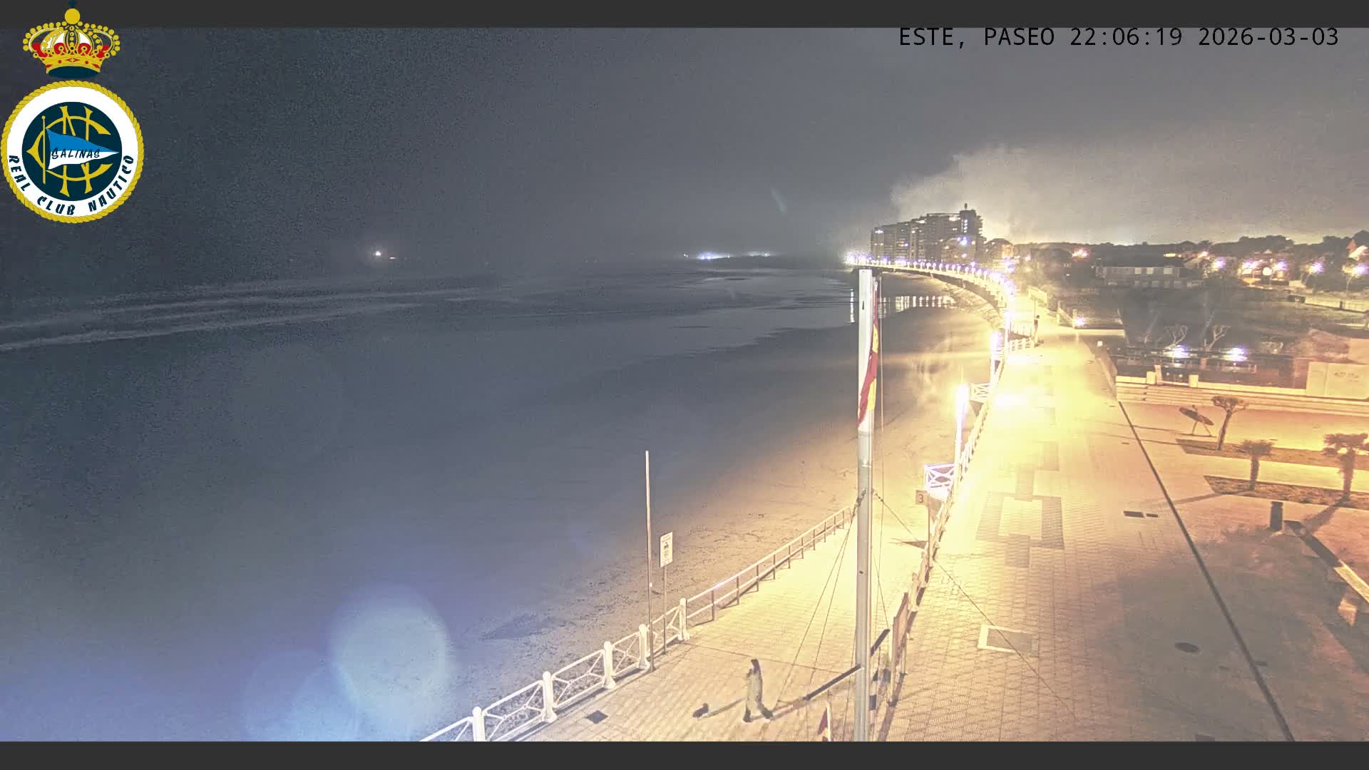 East Playa de Salinas Beach Live Cam - Avilés, Asturias, Spain