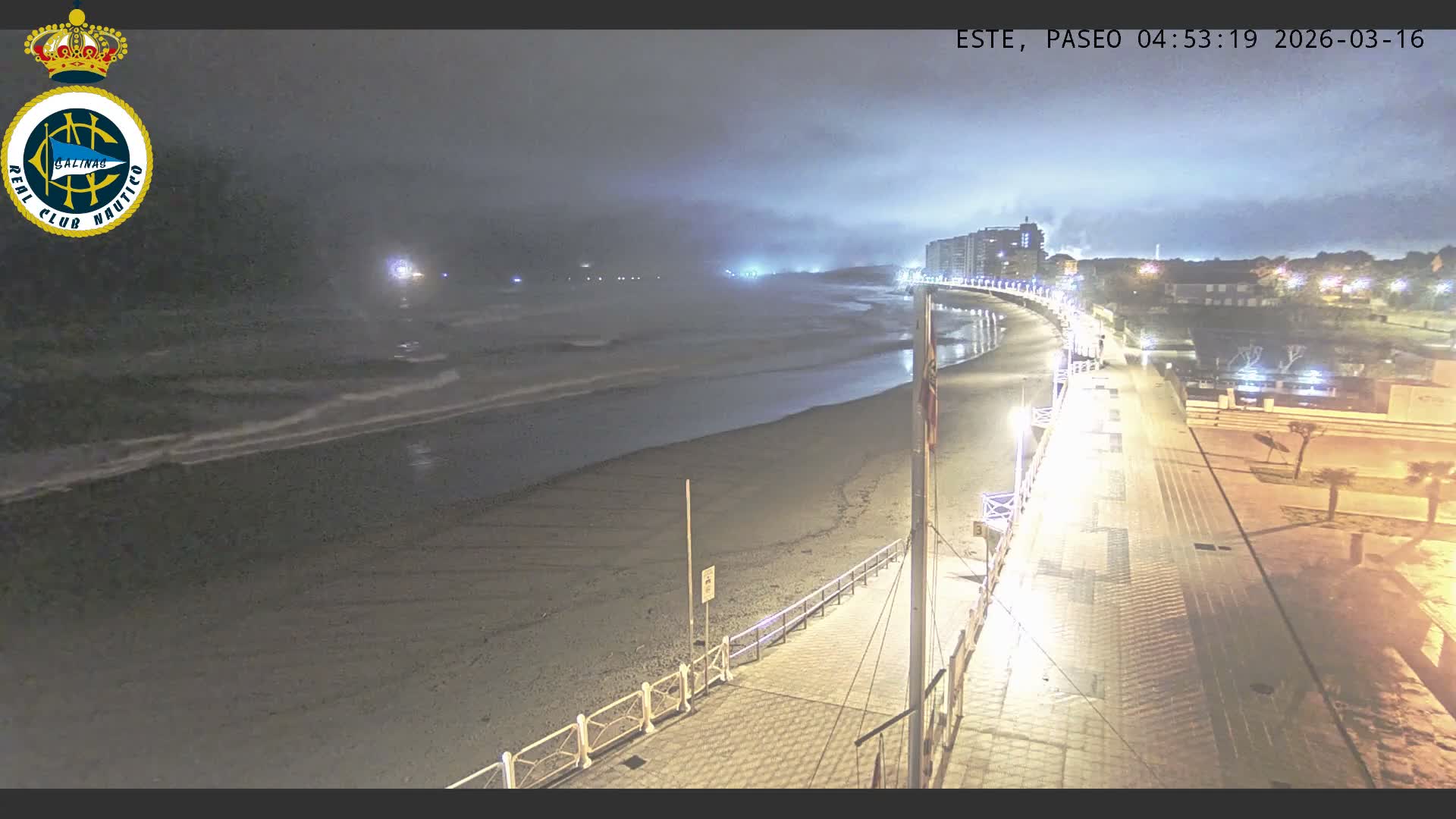 East Playa de Salinas Beach Live Cam - Avilés, Asturias, Spain