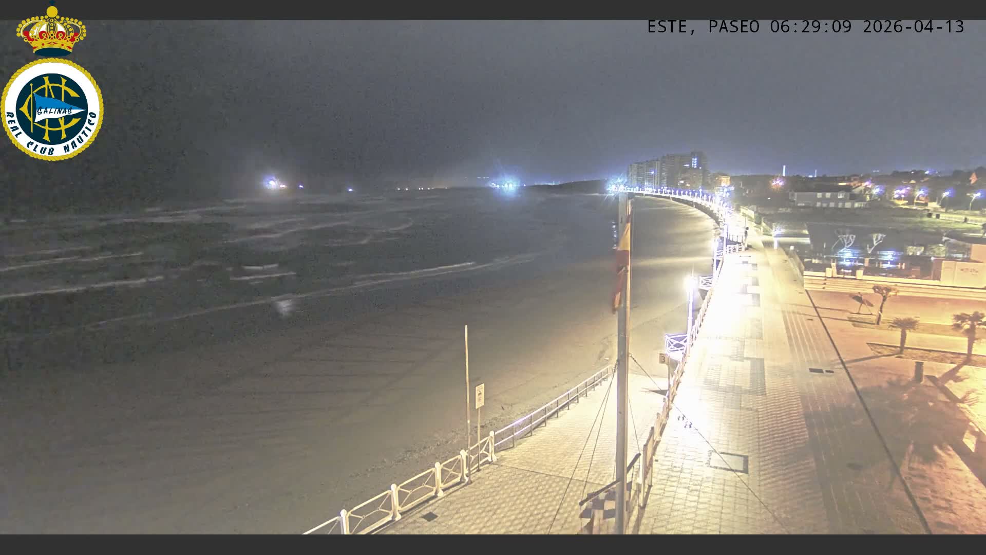 East Playa de Salinas Beach Live Cam - Avilés, Asturias, Spain