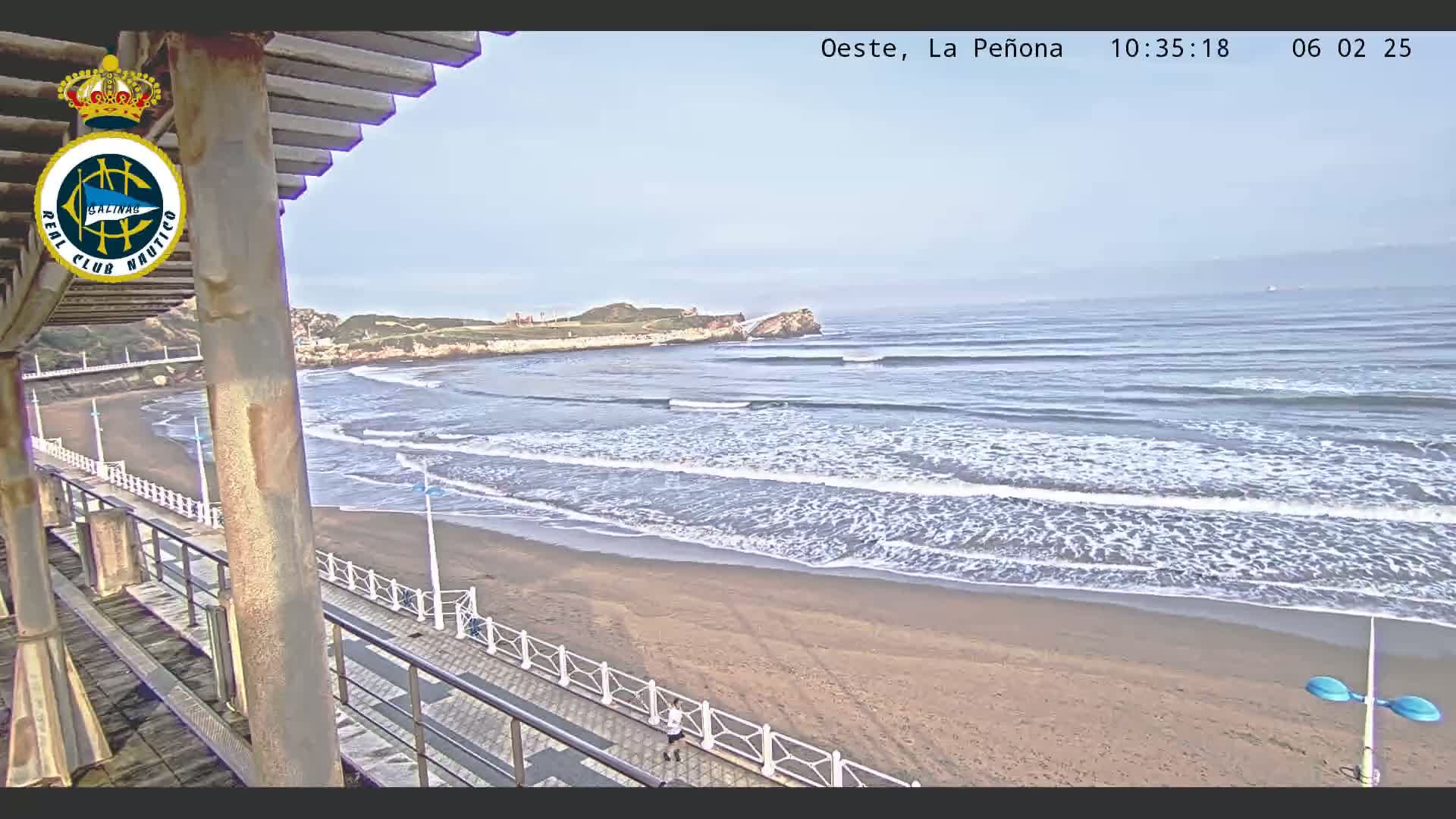 West Playa de Salinas Beach Live Cam - Avilés, Asturias, Spain