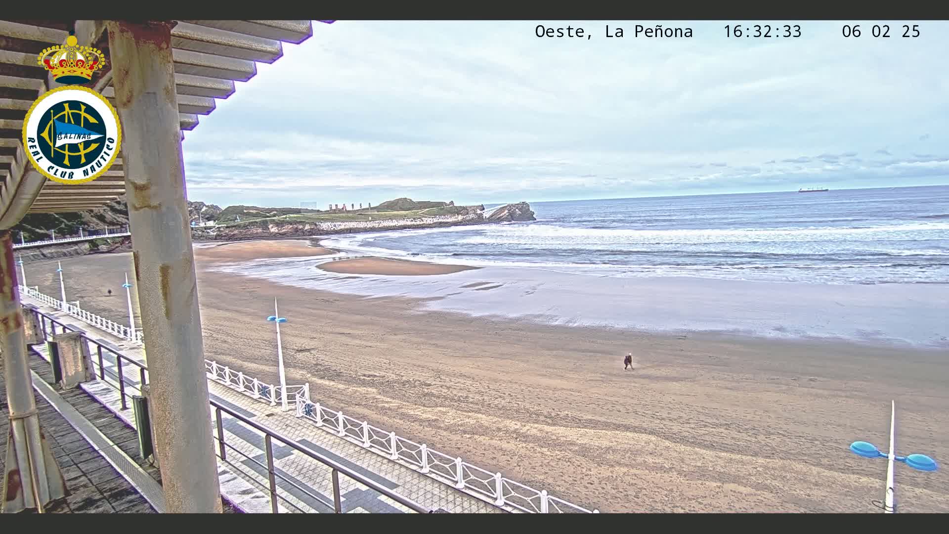 West Playa de Salinas Beach Live Cam - Avilés, Asturias, Spain