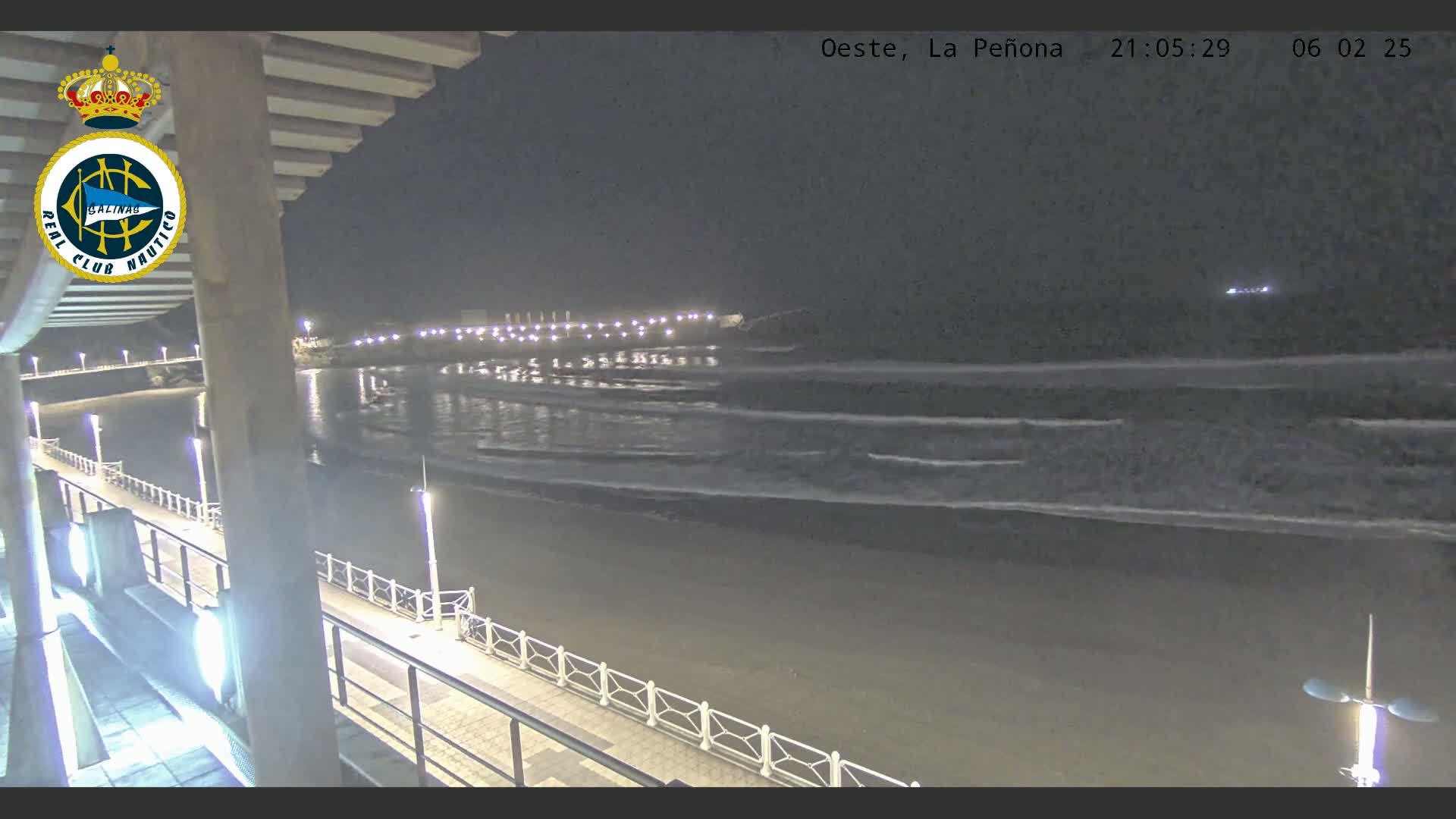 West Playa de Salinas Beach Live Cam - Avilés, Asturias, Spain