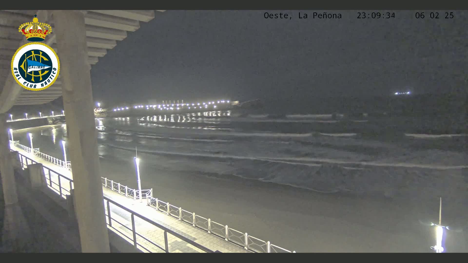 West Playa de Salinas Beach Live Cam - Avilés, Asturias, Spain