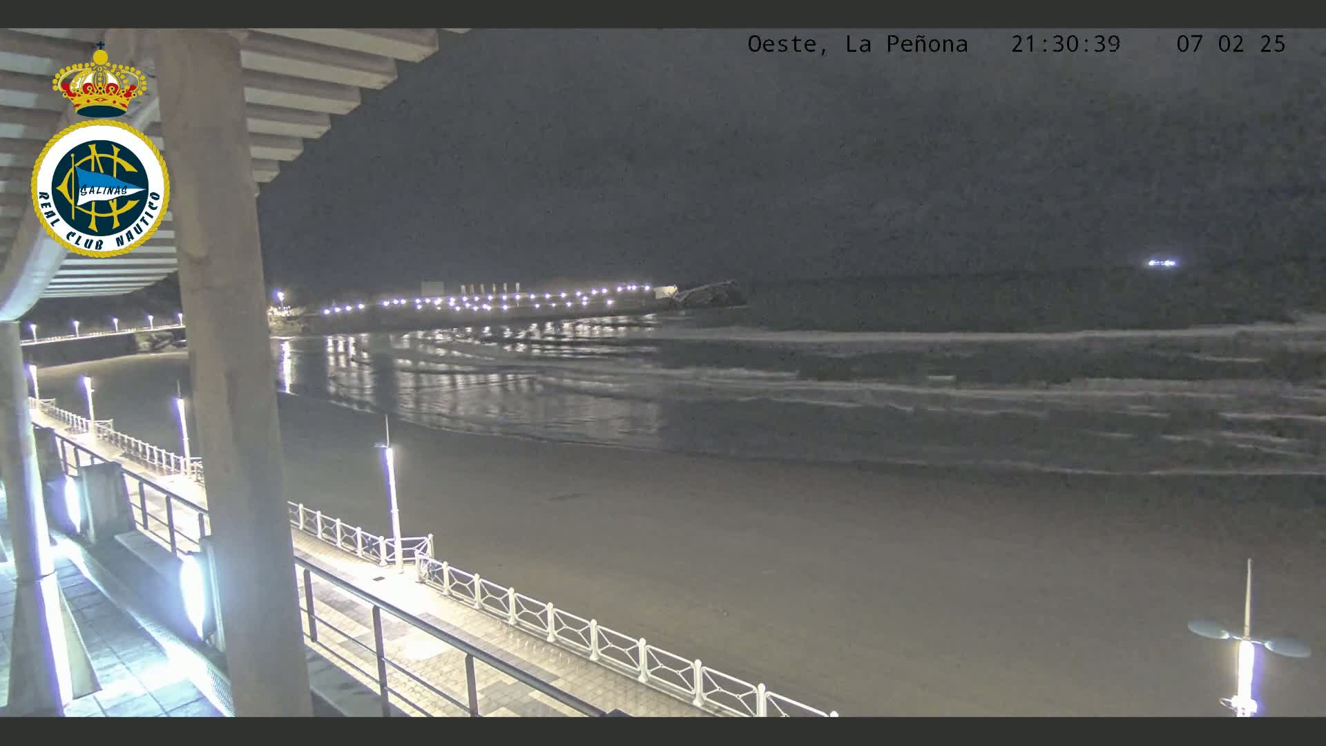 West Playa de Salinas Beach Live Cam - Avilés, Asturias, Spain
