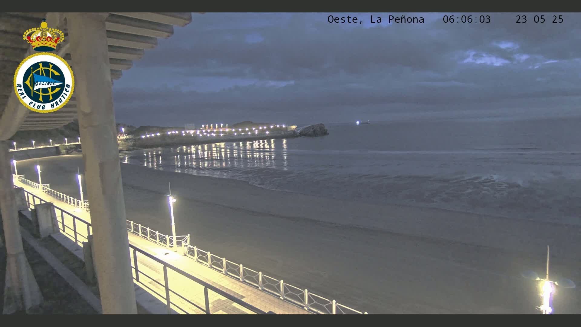 West Playa de Salinas Beach Live Cam - Avilés, Asturias, Spain