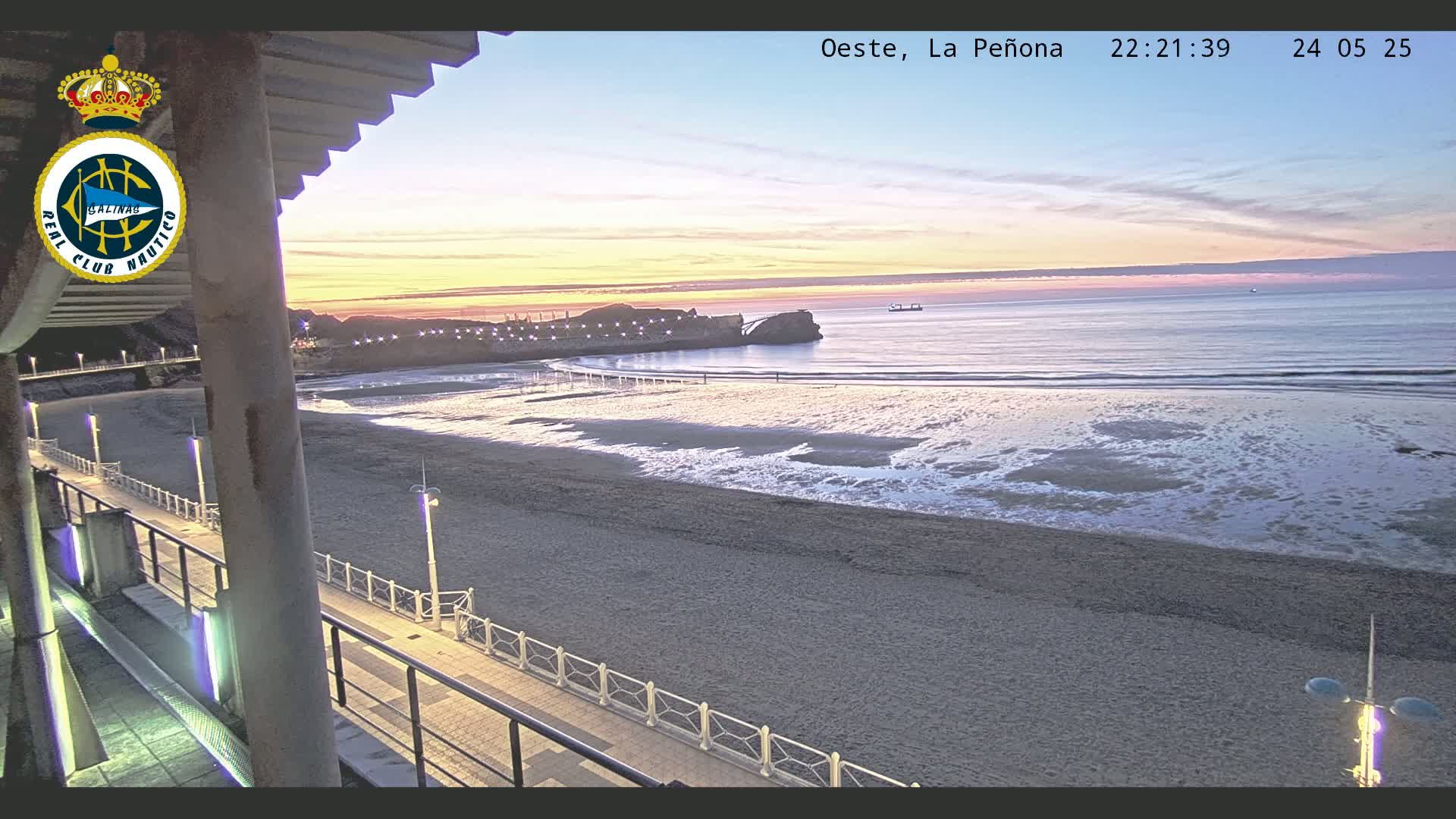 West Playa de Salinas Beach Live Cam - Avilés, Asturias, Spain