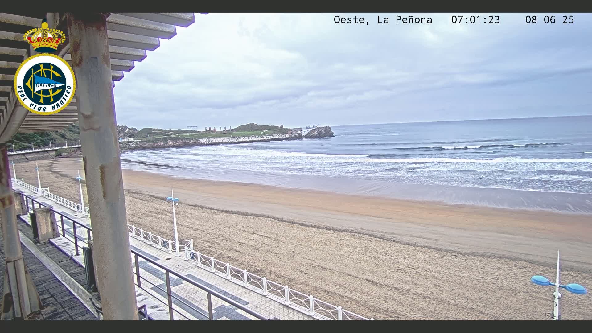 West Playa de Salinas Beach Live Cam - Avilés, Asturias, Spain