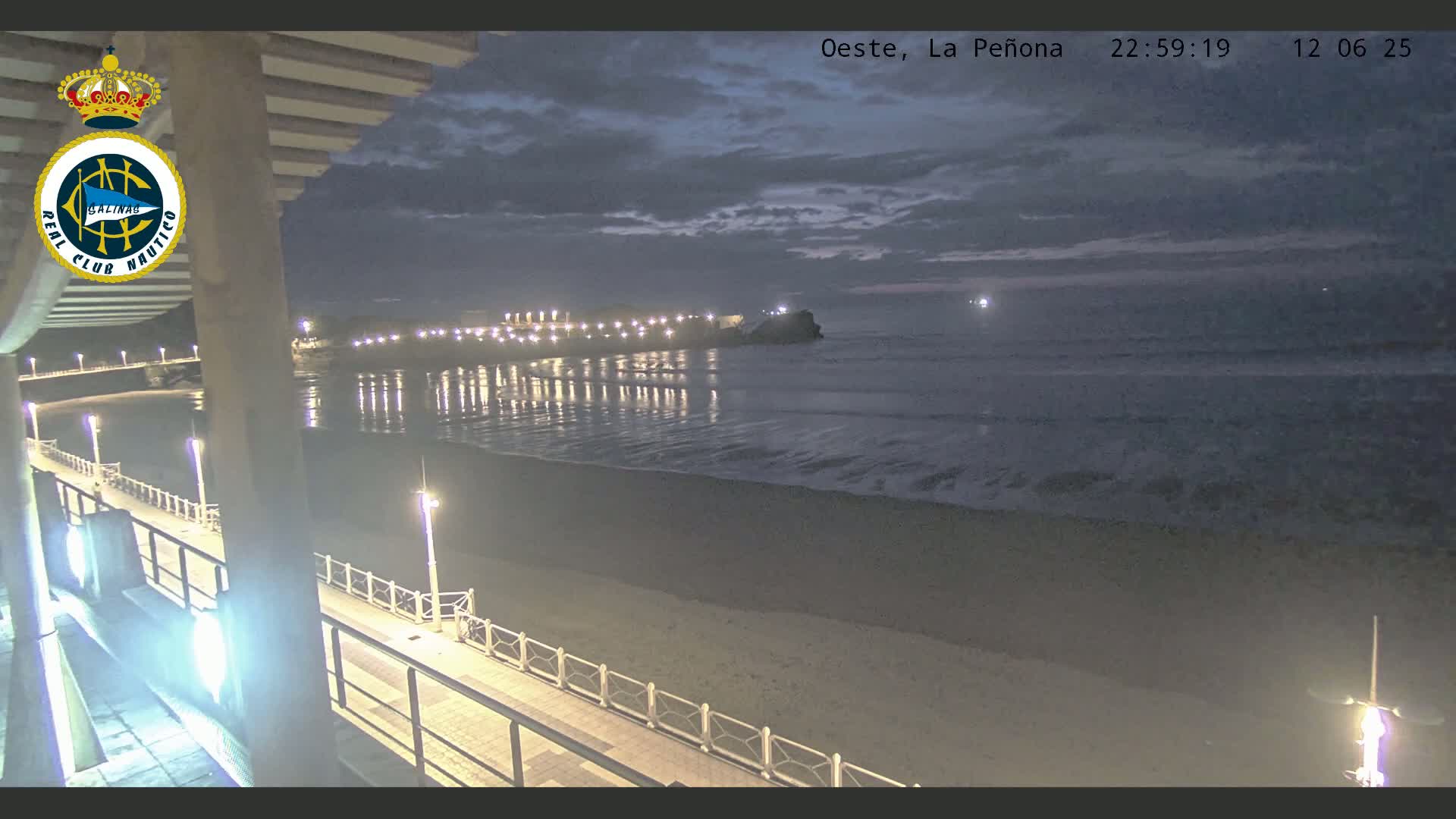 West Playa de Salinas Beach Live Cam - Avilés, Asturias, Spain