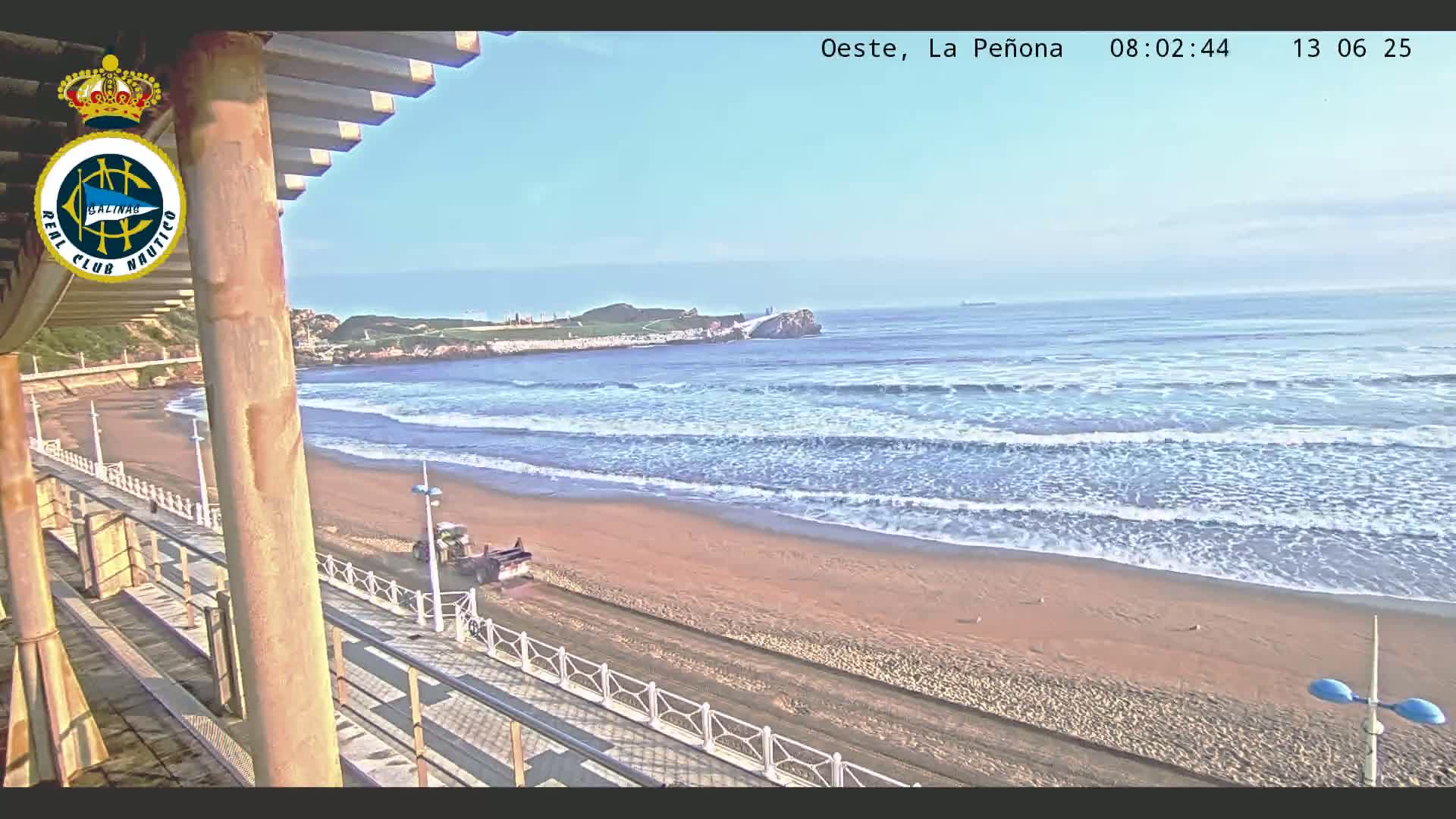 West Playa de Salinas Beach Live Cam - Avilés, Asturias, Spain