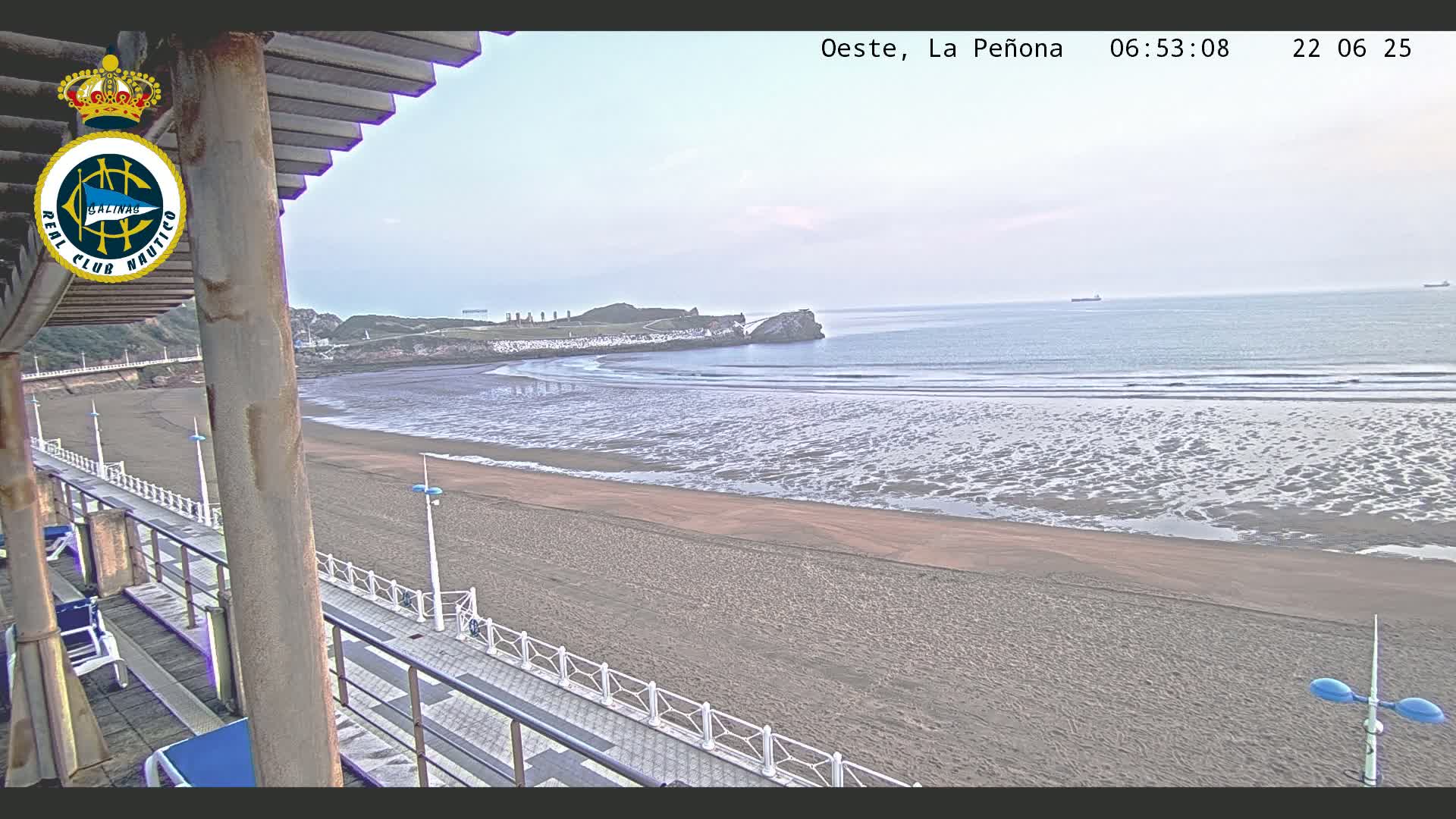 West Playa de Salinas Beach Live Cam - Avilés, Asturias, Spain