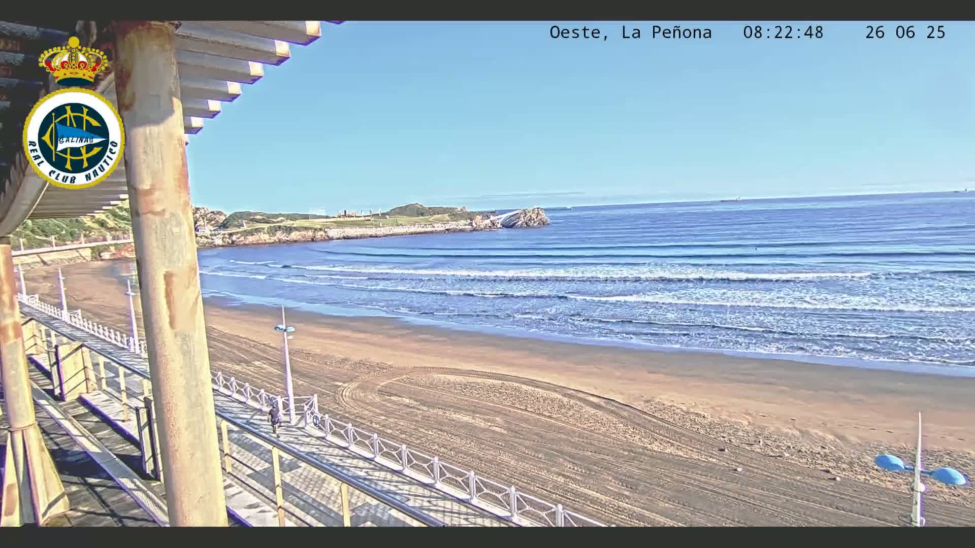 West Playa de Salinas Beach Live Cam - Avilés, Asturias, Spain