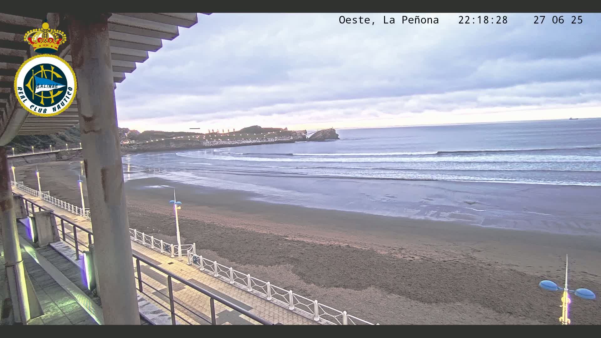 West Playa de Salinas Beach Live Cam - Avilés, Asturias, Spain