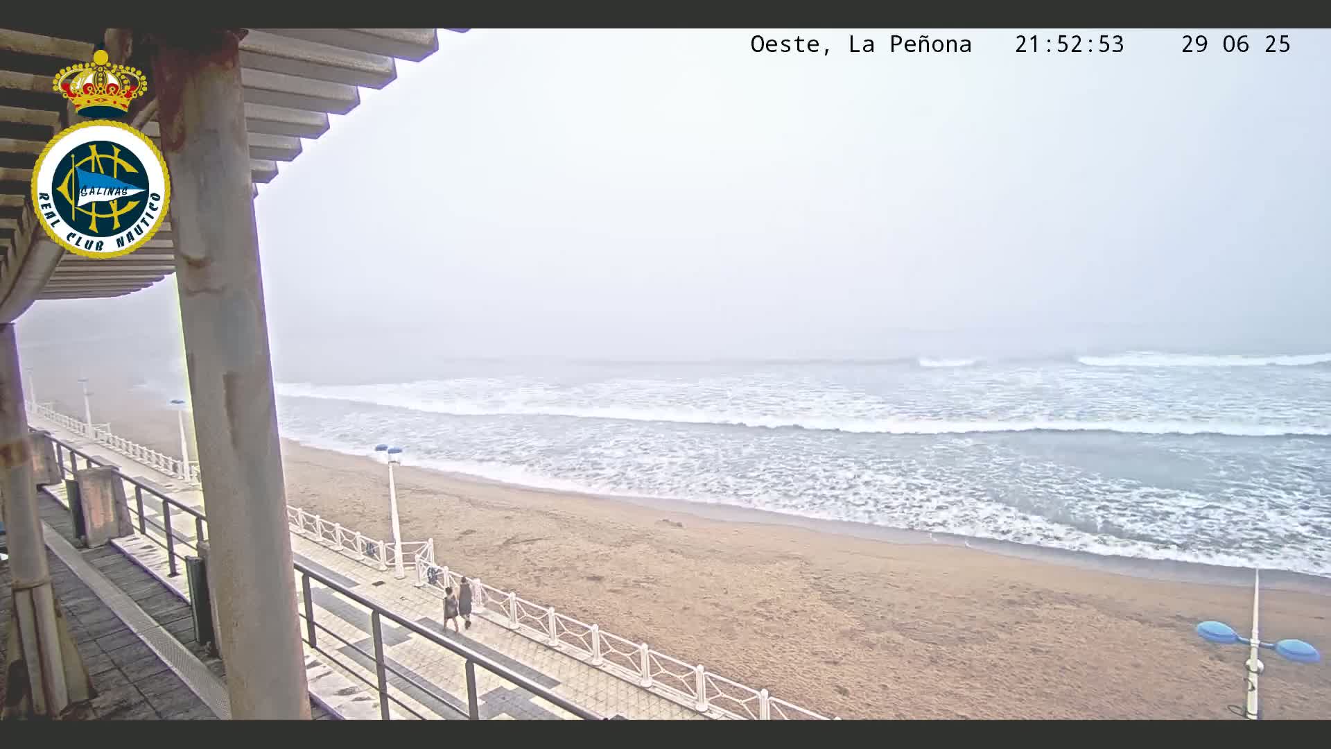 West Playa de Salinas Beach Live Cam - Avilés, Asturias, Spain