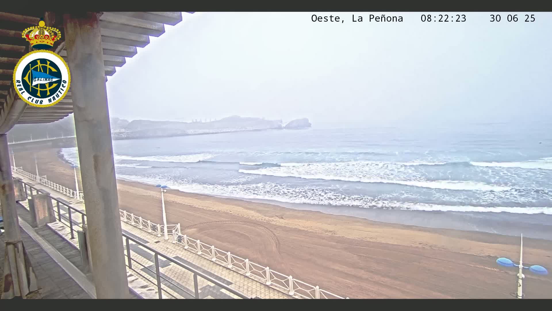 West Playa de Salinas Beach Live Cam - Avilés, Asturias, Spain