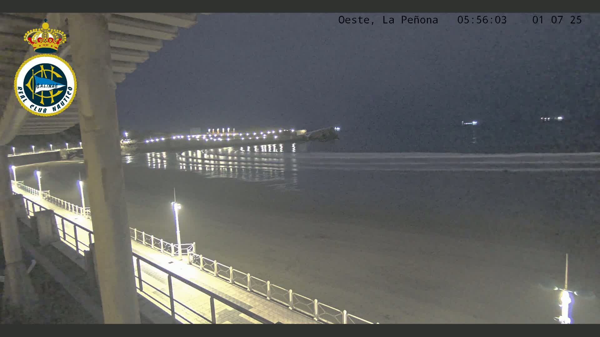 West Playa de Salinas Beach Live Cam - Avilés, Asturias, Spain