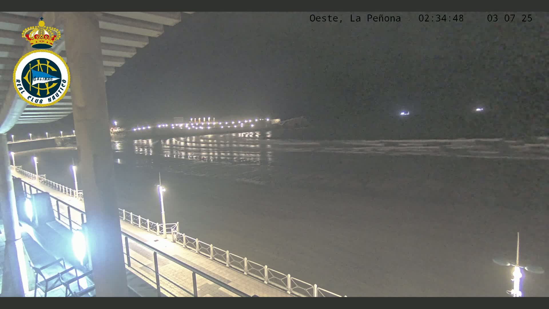 West Playa de Salinas Beach Live Cam - Avilés, Asturias, Spain