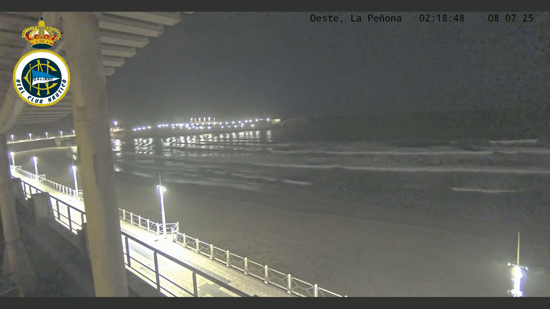 West Playa de Salinas Beach Live Cam - Avilés, Asturias, Spain