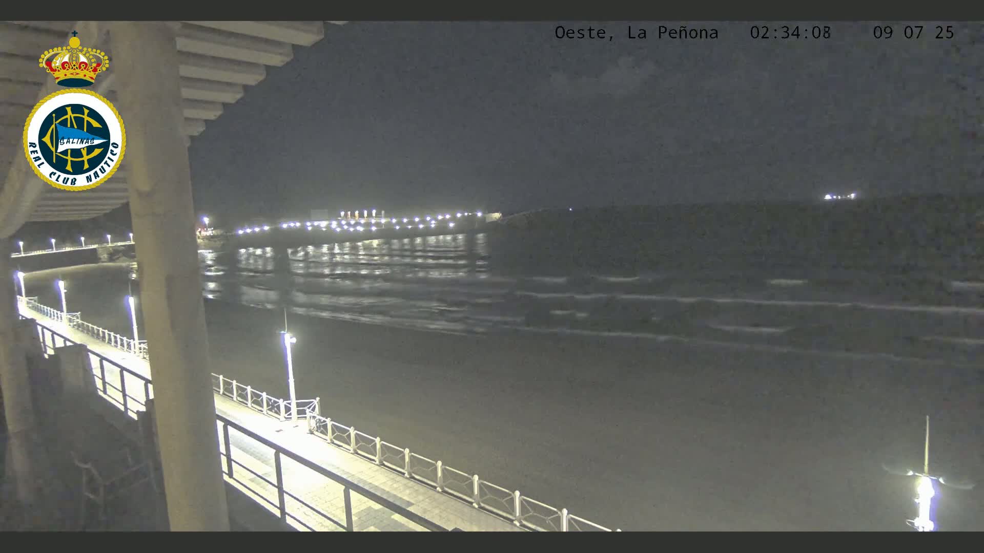 West Playa de Salinas Beach Live Cam - Avilés, Asturias, Spain
