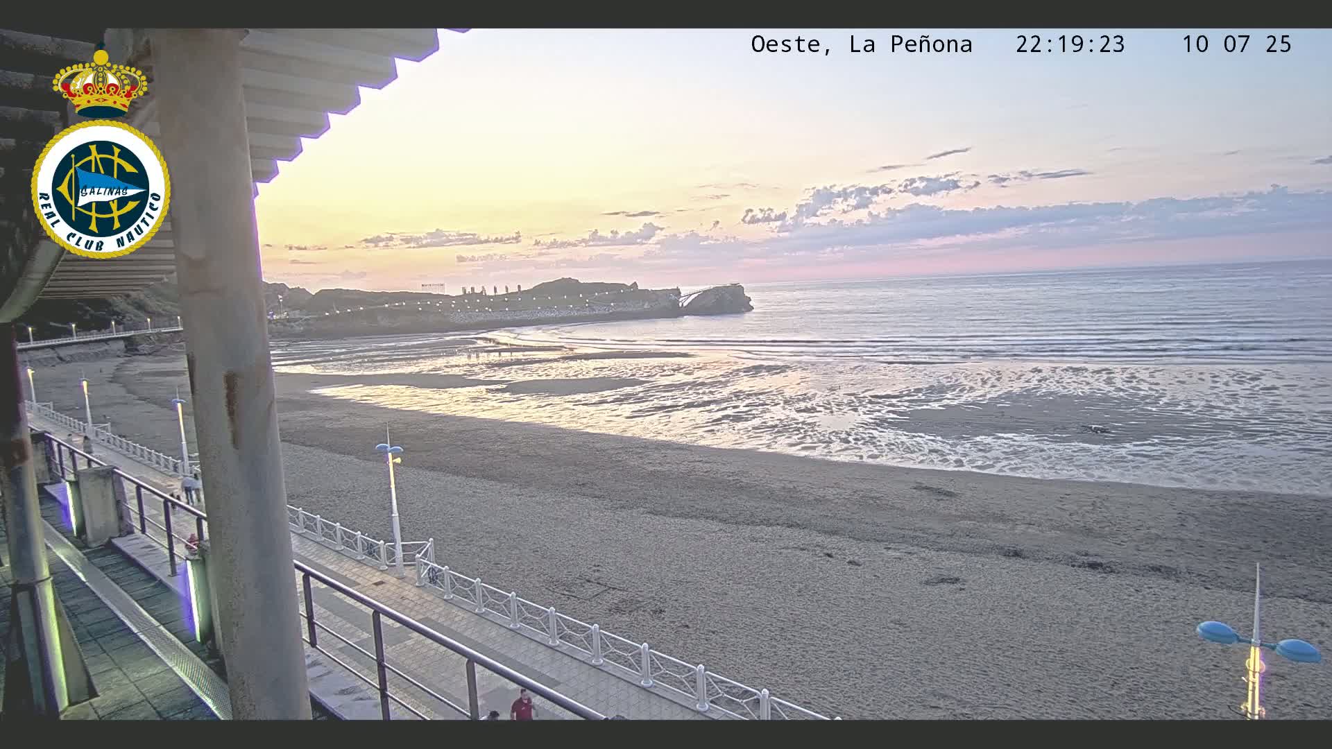 West Playa de Salinas Beach Live Cam - Avilés, Asturias, Spain