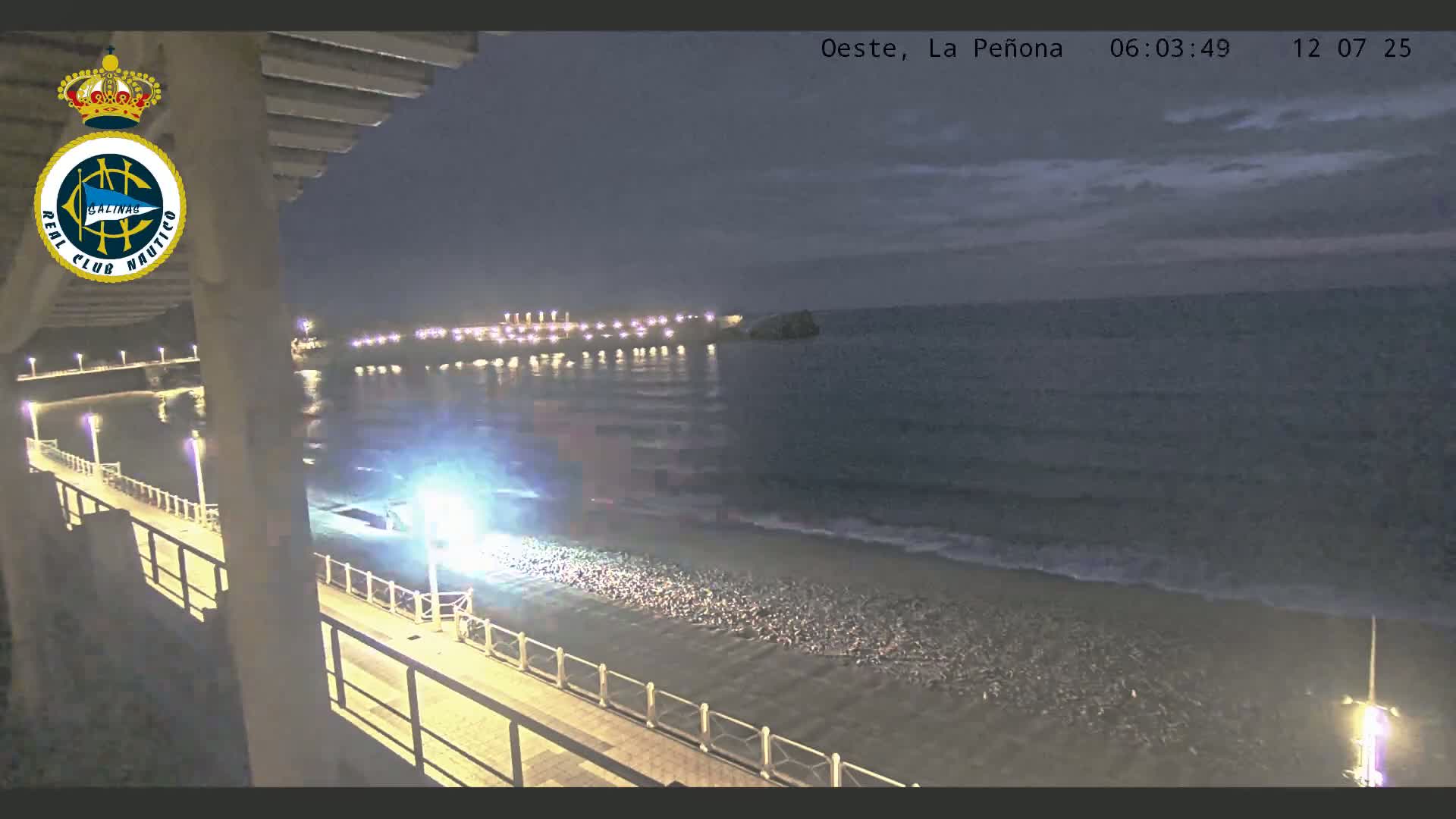 West Playa de Salinas Beach Live Cam - Avilés, Asturias, Spain