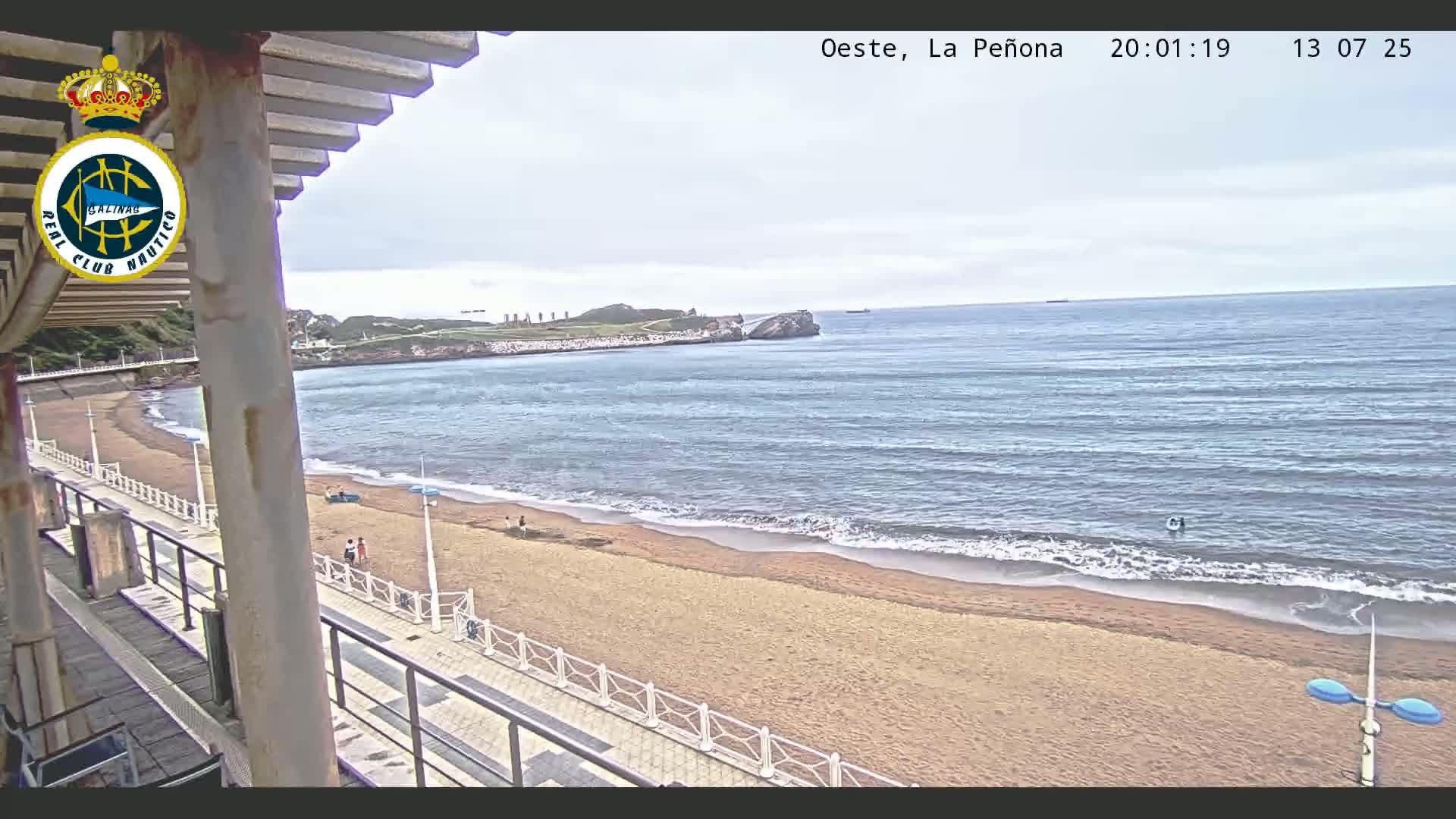 West Playa de Salinas Beach Live Cam - Avilés, Asturias, Spain