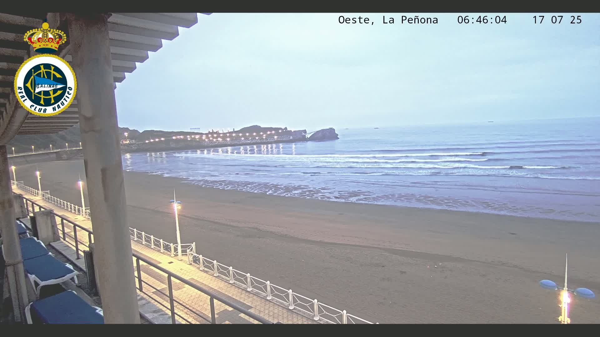 West Playa de Salinas Beach Live Cam - Avilés, Asturias, Spain