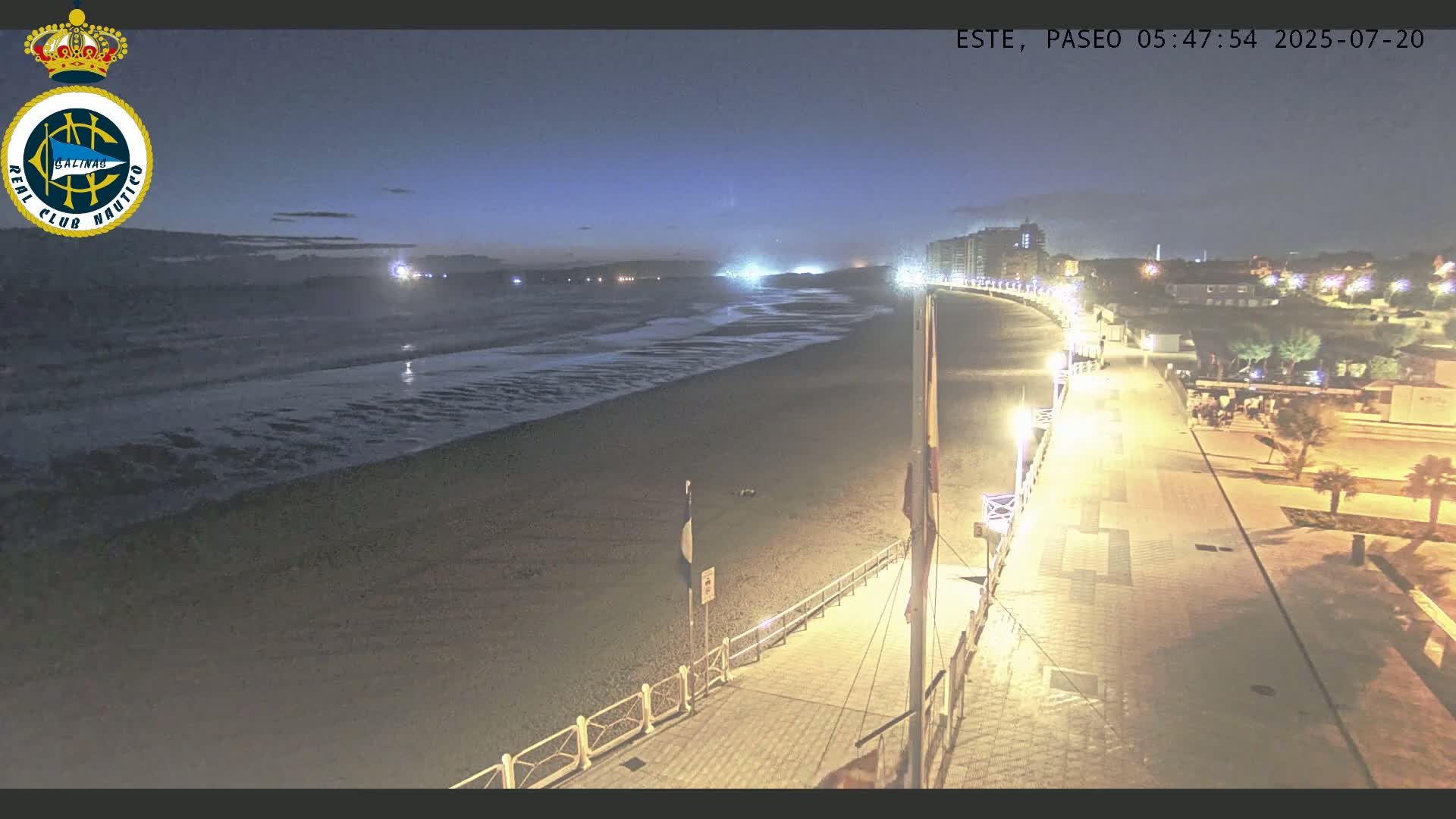 West Playa de Salinas Beach Live Cam - Avilés, Asturias, Spain