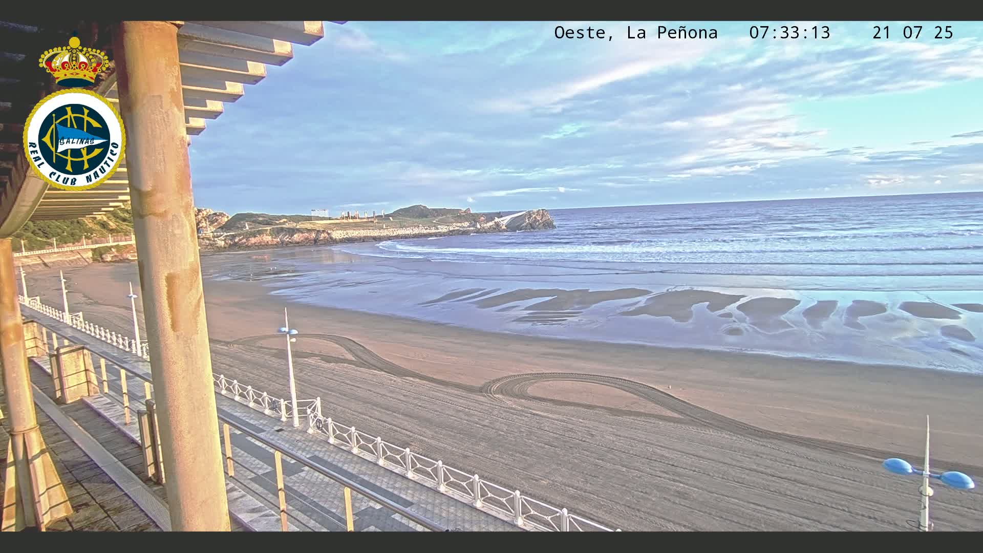 West Playa de Salinas Beach Live Cam - Avilés, Asturias, Spain