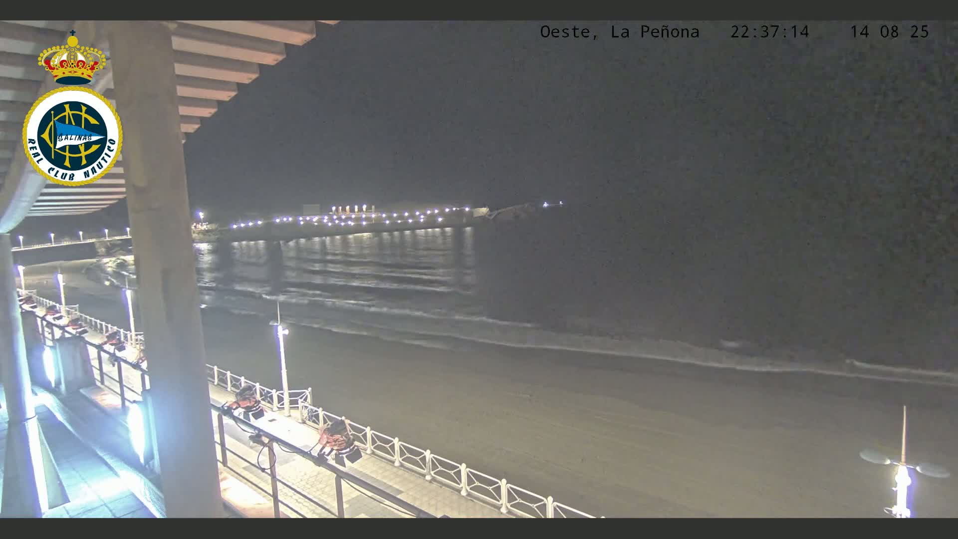 West Playa de Salinas Beach Live Cam - Avilés, Asturias, Spain