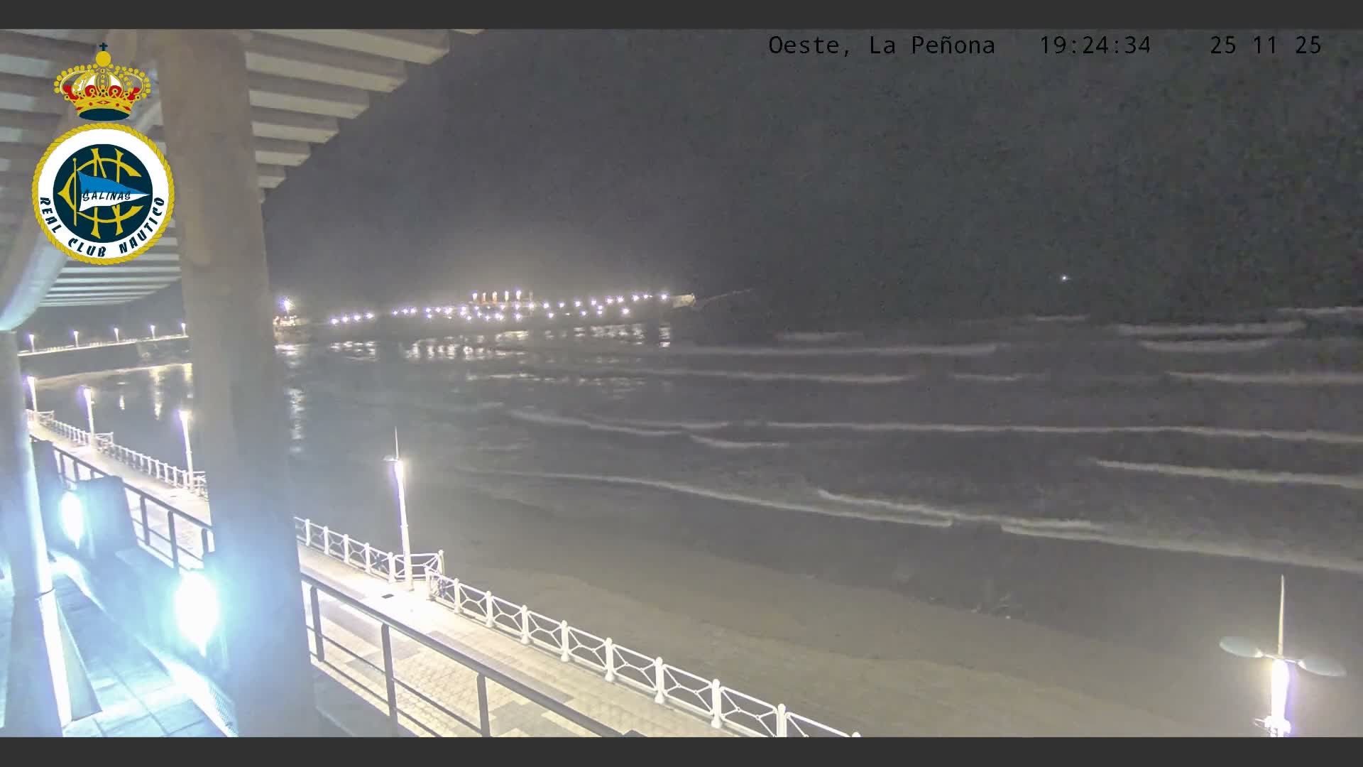 West Playa de Salinas Beach Live Cam - Avilés, Asturias, Spain