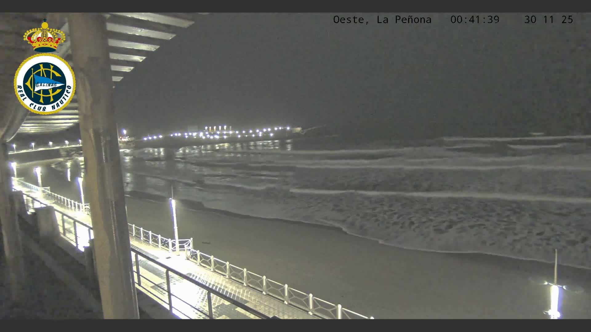 West Playa de Salinas Beach Live Cam - Avilés, Asturias, Spain