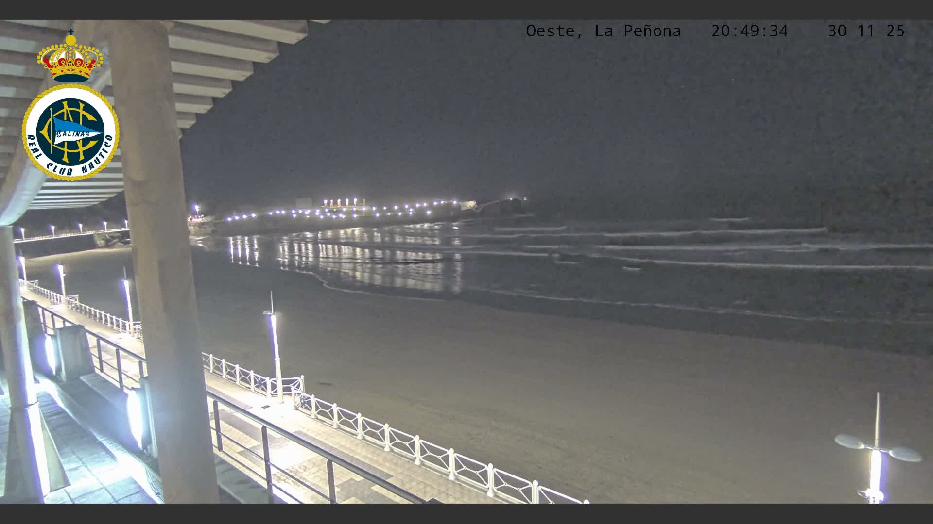 West Playa de Salinas Beach Live Cam - Avilés, Asturias, Spain