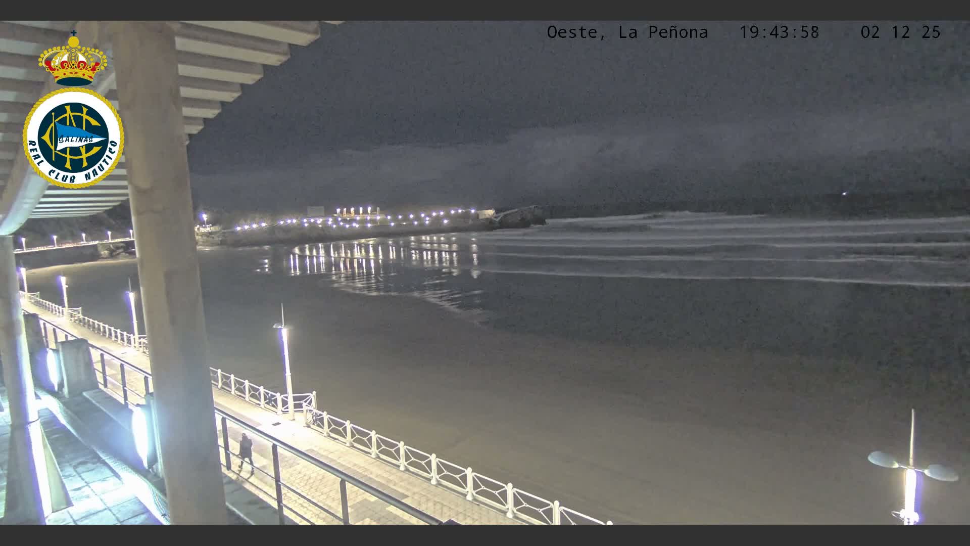 West Playa de Salinas Beach Live Cam - Avilés, Asturias, Spain
